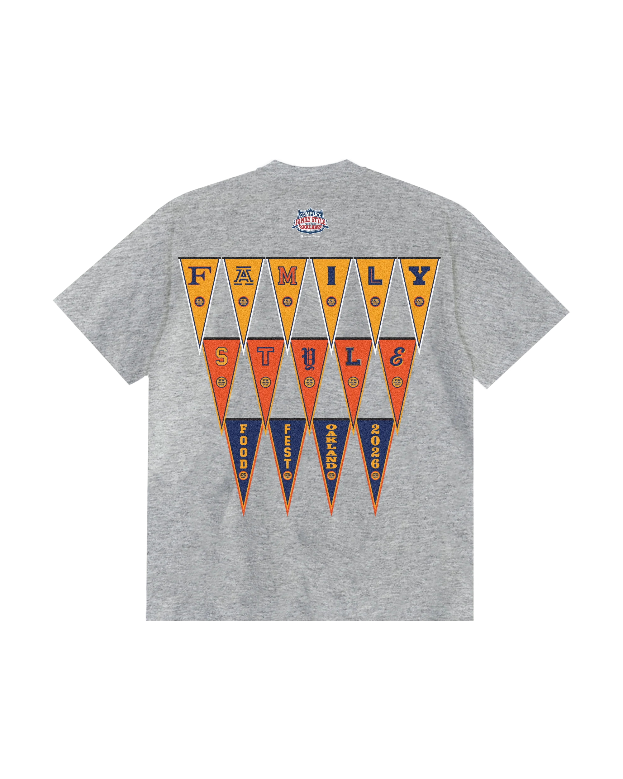 FAMILY STYLE OAKLAND FLAG T-SHIRT - Image 2