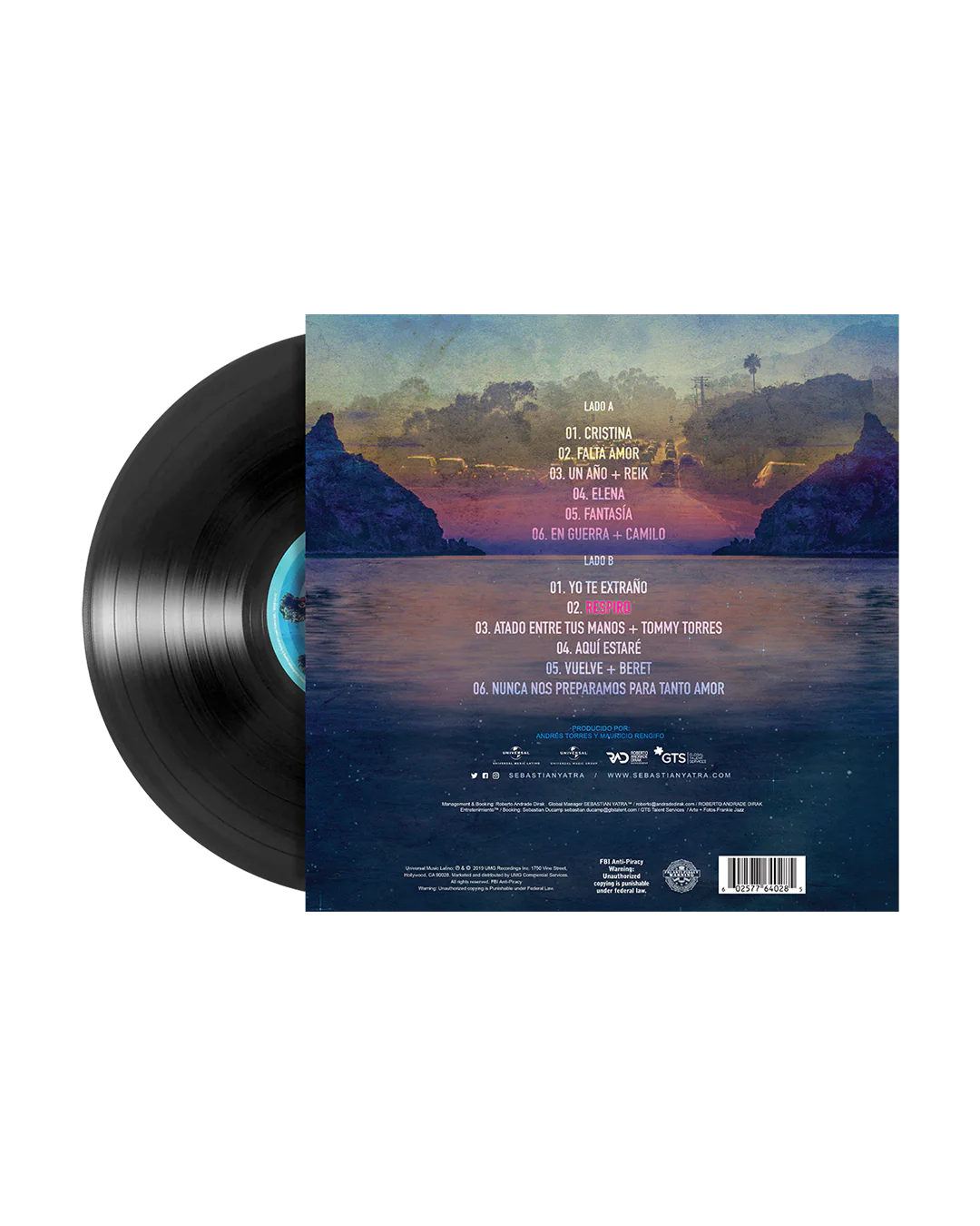 Fantasia 1LP Vinyl - Image 2