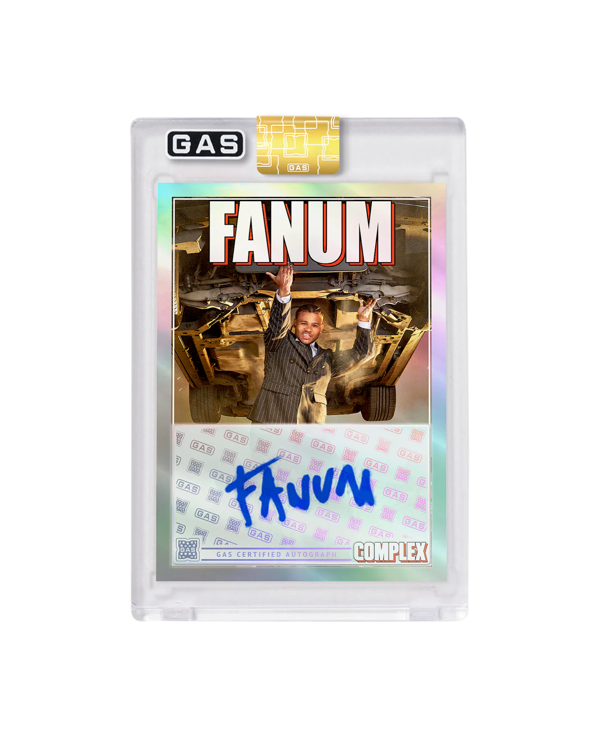 Fanum Complex Cover x GAS Trading Card - Image 3