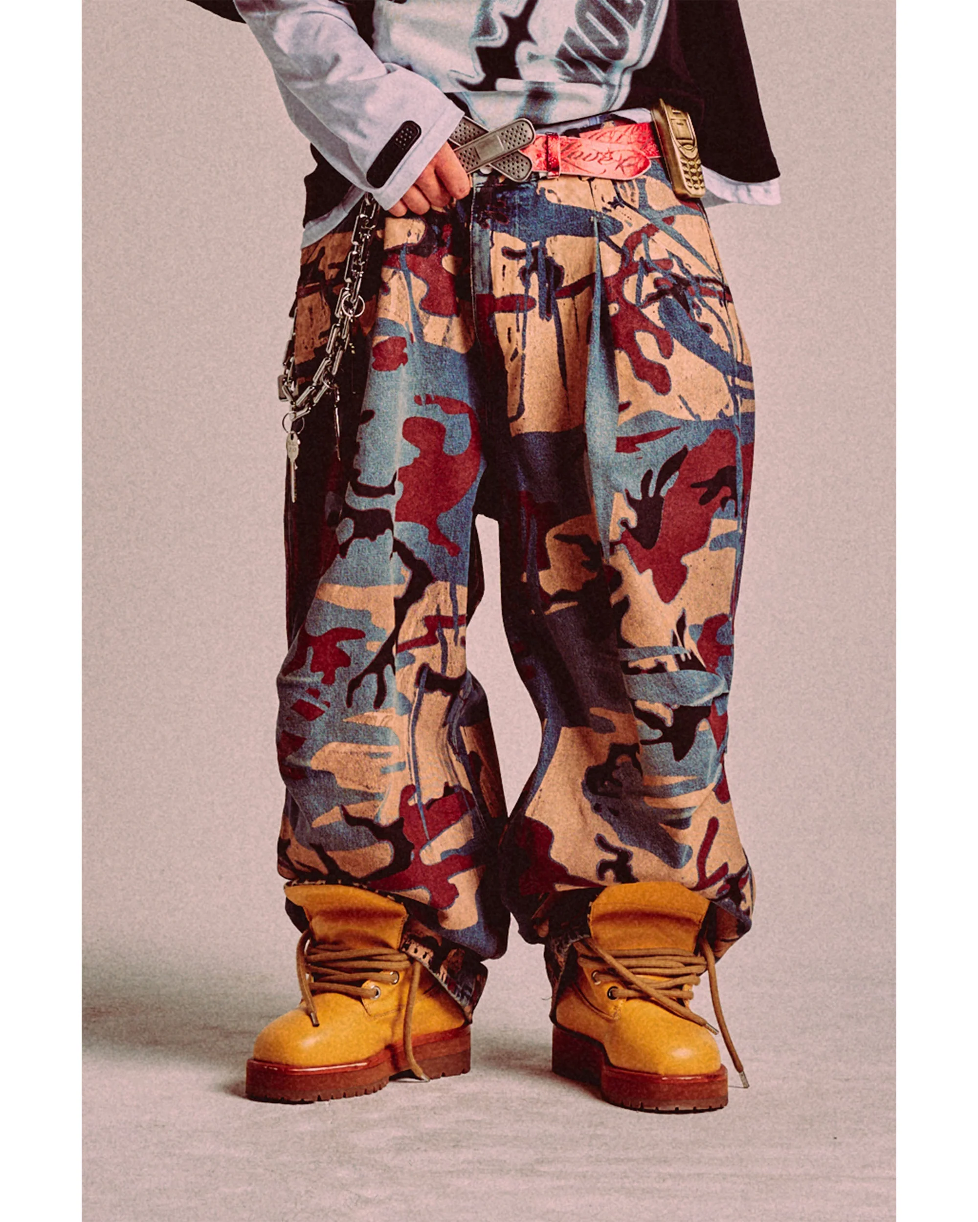 FAT ANGELO JEANS // CAMO