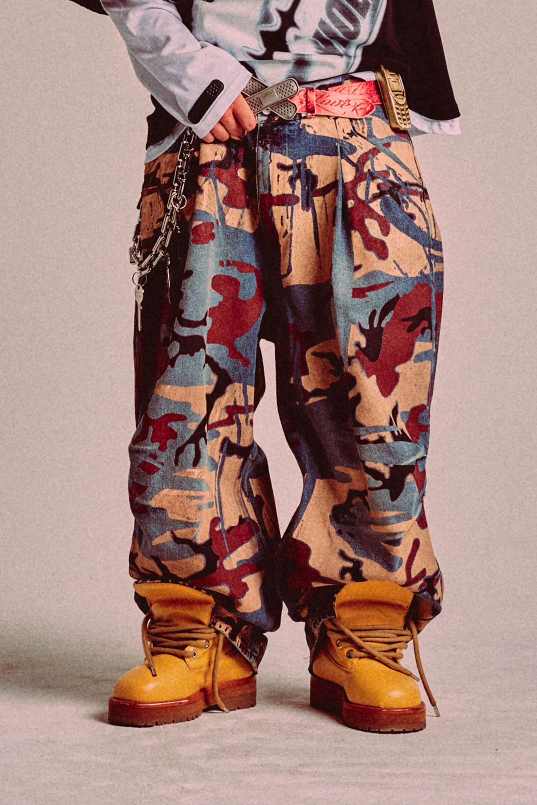 FAT ANGELO JEANS // CAMO - Image 2