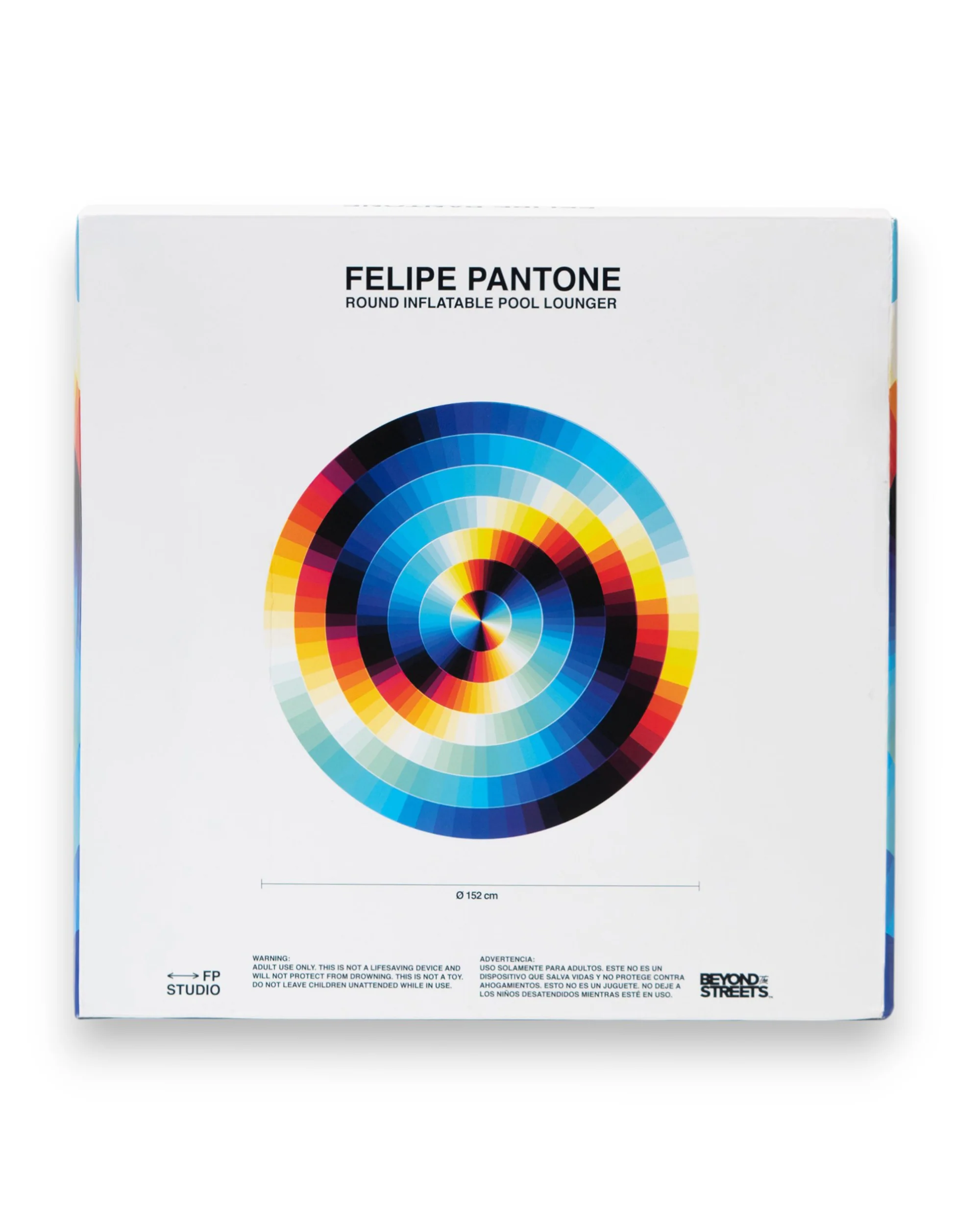 Felipe PANTONE "CDM30 Round Inflatable Pool Lounger" Collectible