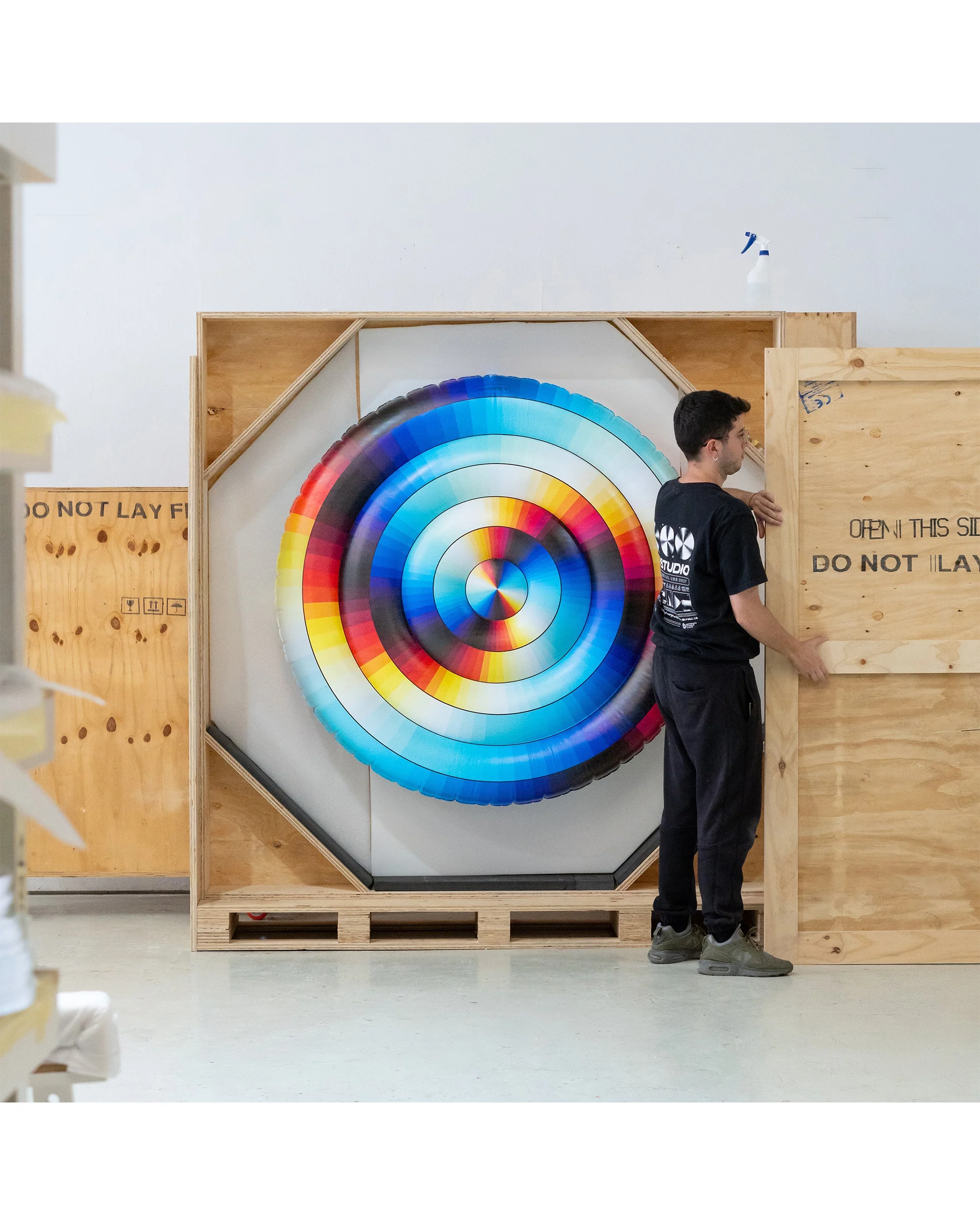 Felipe PANTONE "CDM30 Round Inflatable Pool Lounger" Collectible - Image 2