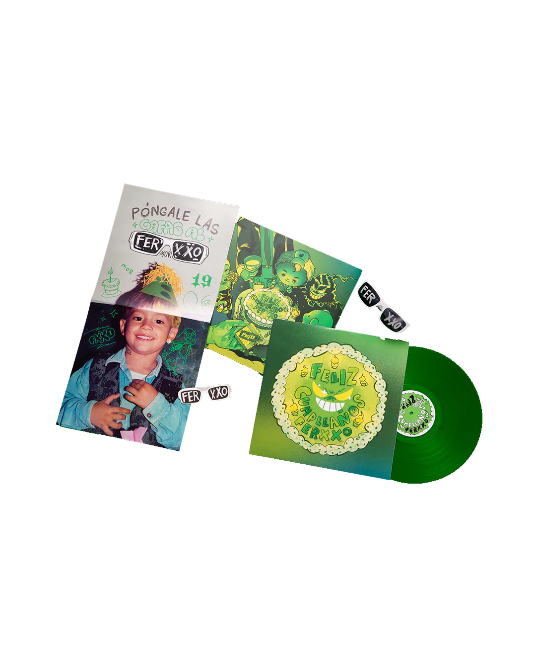 FELIZ CUMPLEAÑOS FERXXO TE PIRATEAMOS EL ALBUM 1LP Vinyl - Image 3