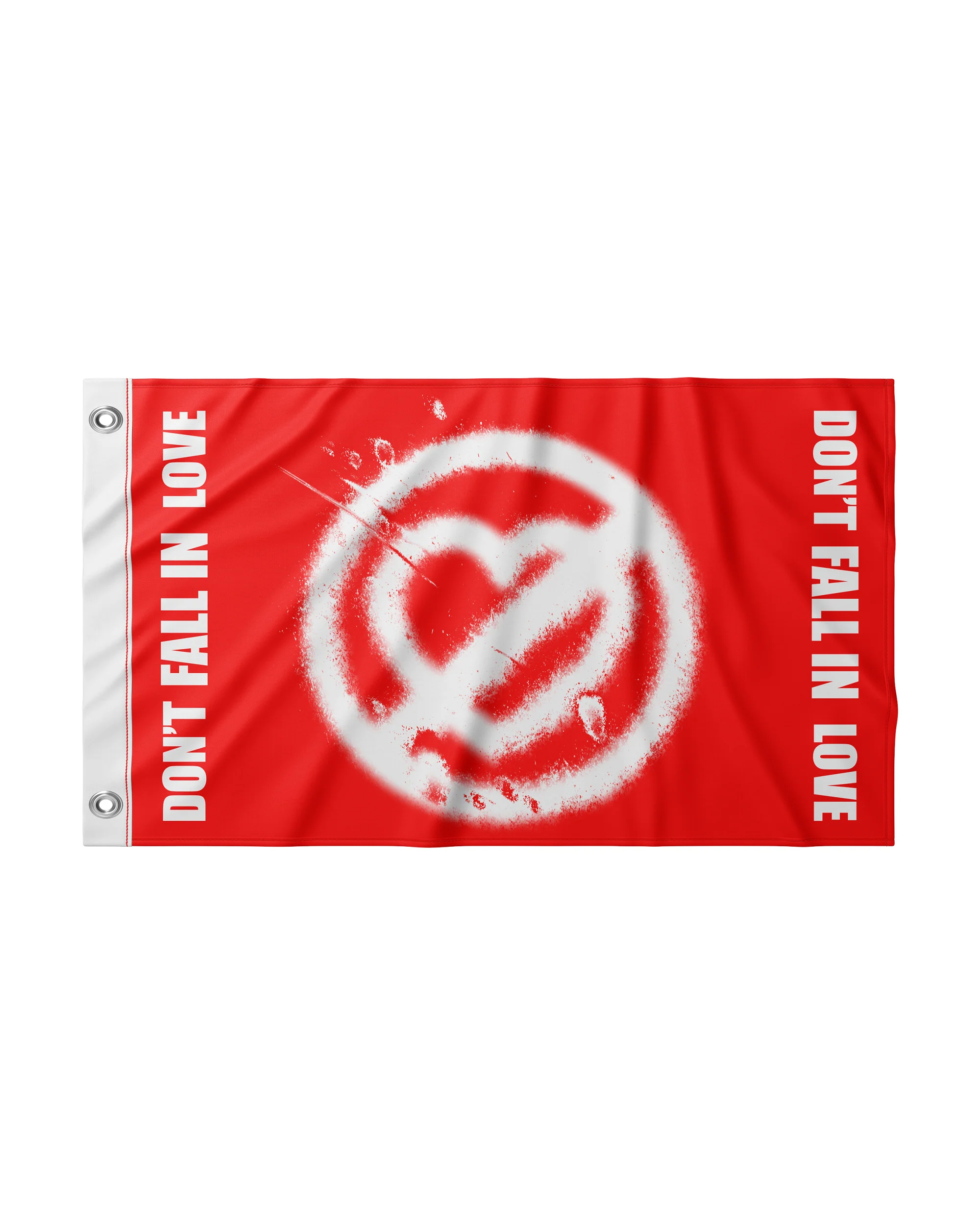 FEST HEART RED - FLAG