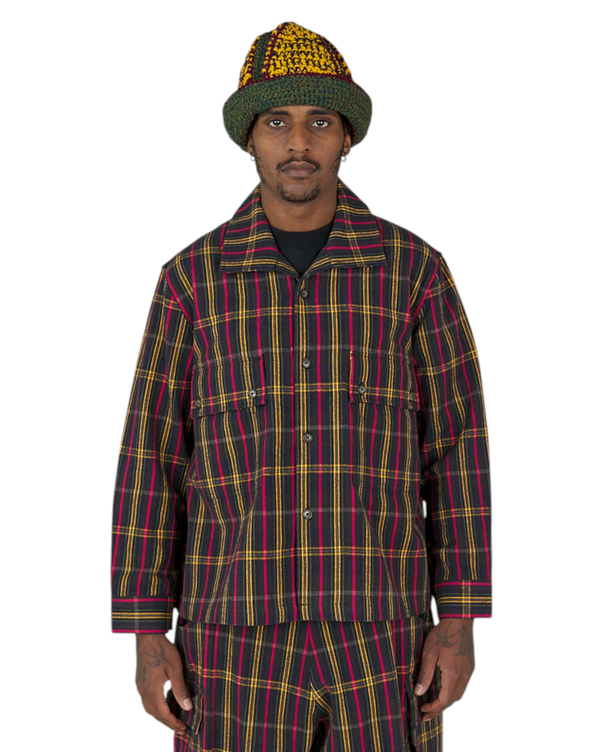 FIELD SHIRT - BRUSHED MADRAS CHECK