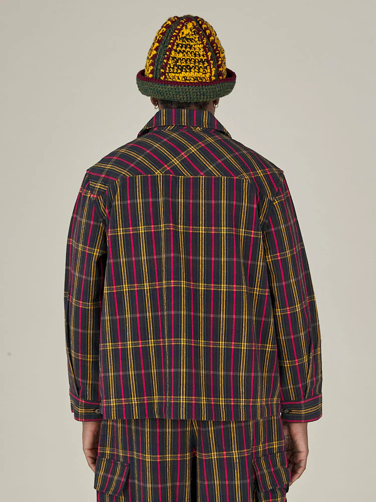 FIELD SHIRT - BRUSHED MADRAS CHECK - Image 6