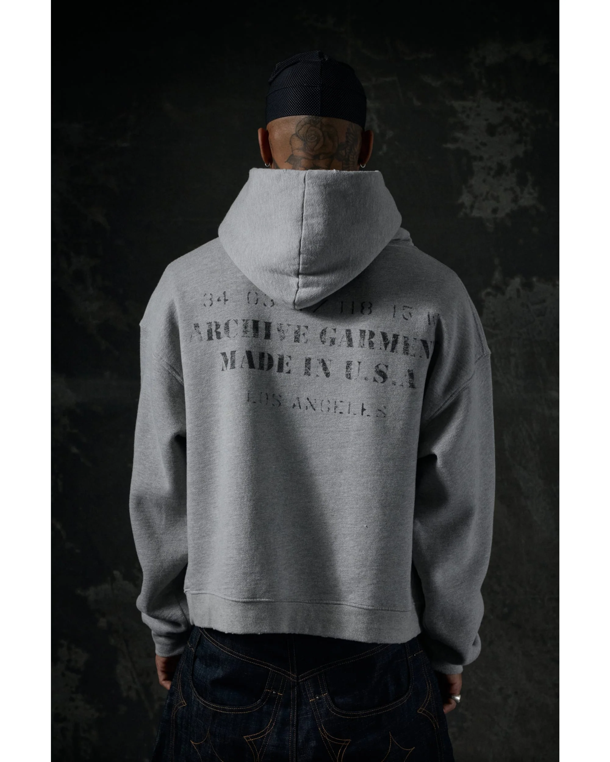 Field Unit Hoodie - Heather Grey - Image 3