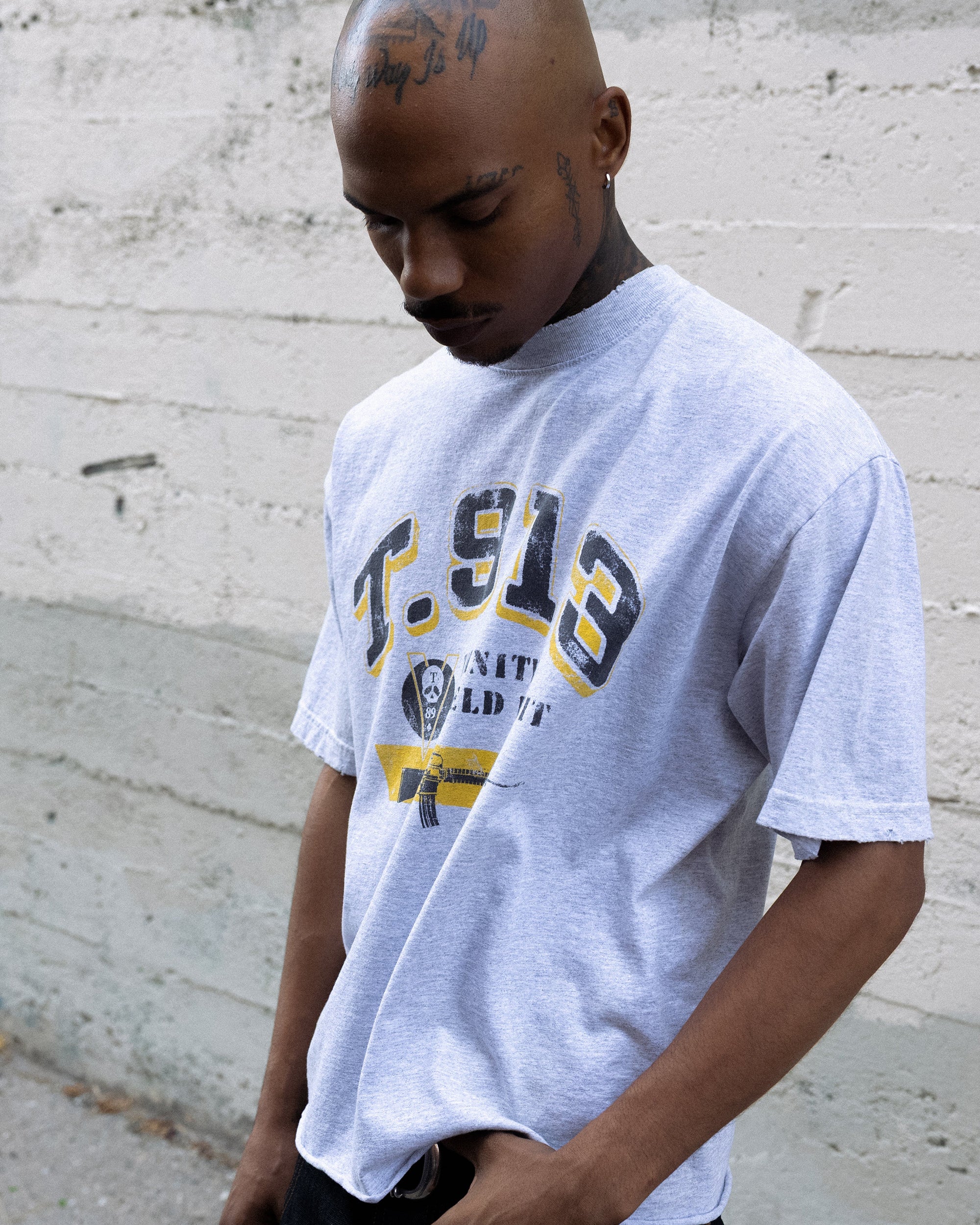 Field Unit Tee - Ash Heather - Image 4