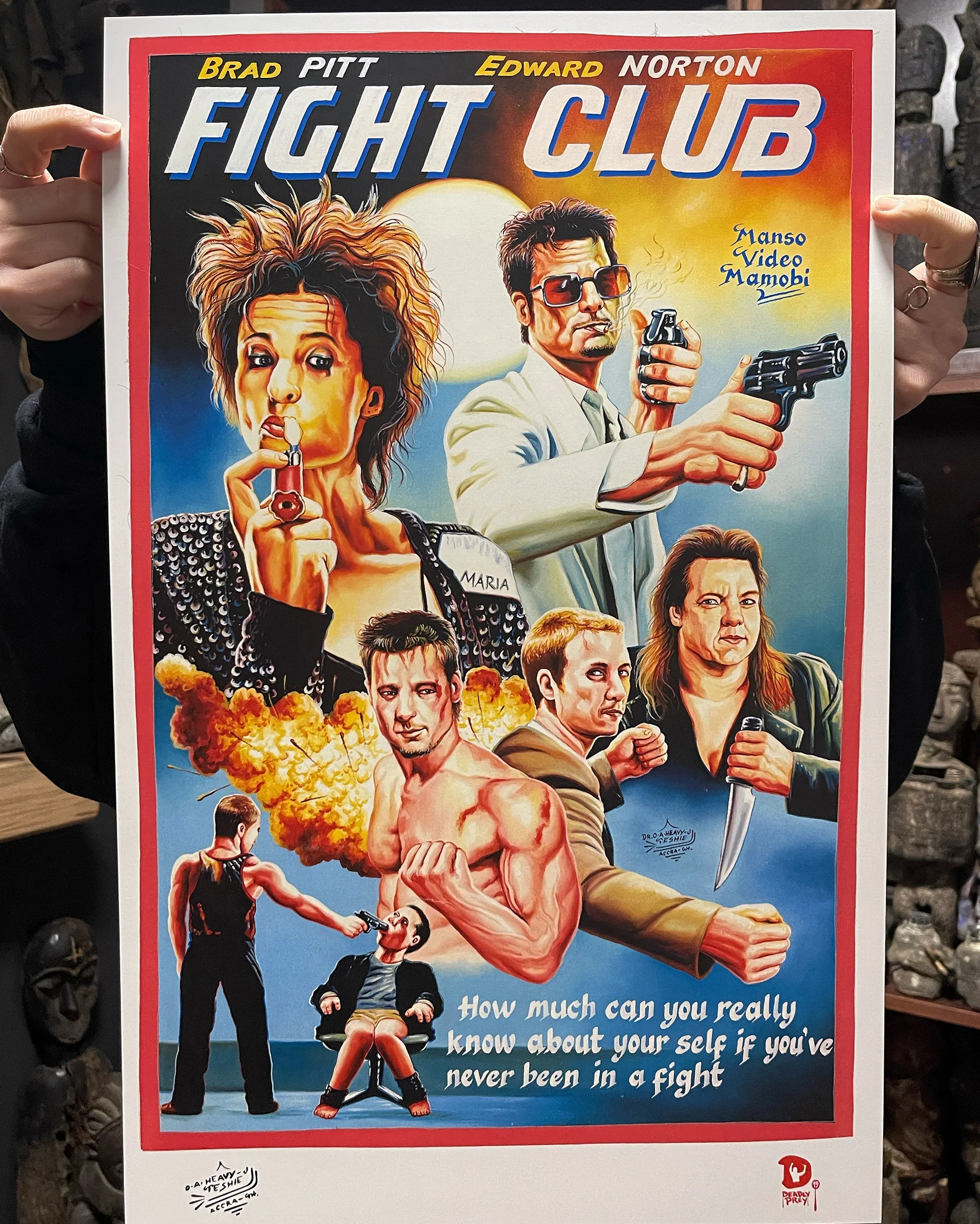 FIGHT CLUB (High Quality Print) - Heavy J - Image 2
