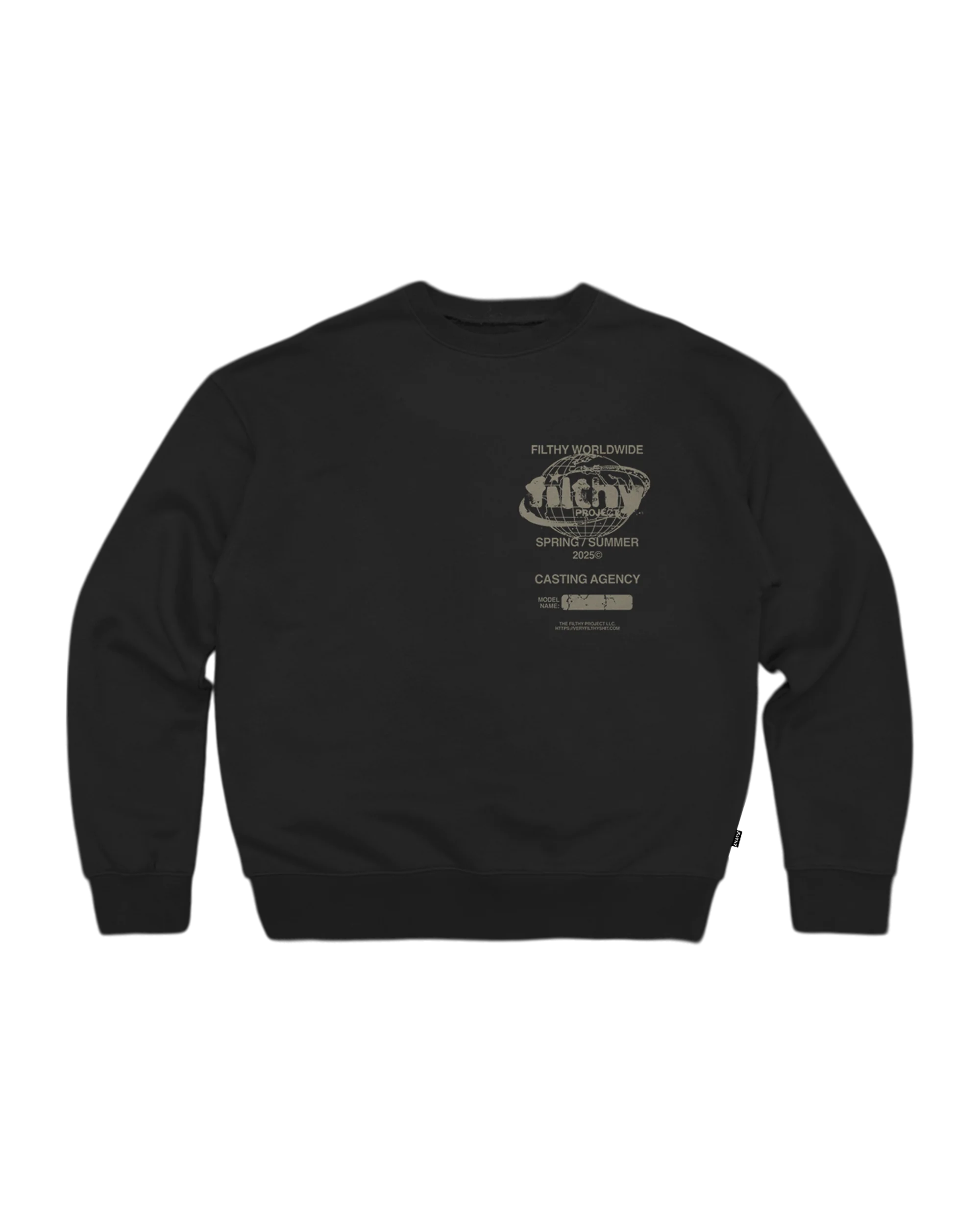 filthy® casting sweatshirt (faded black)