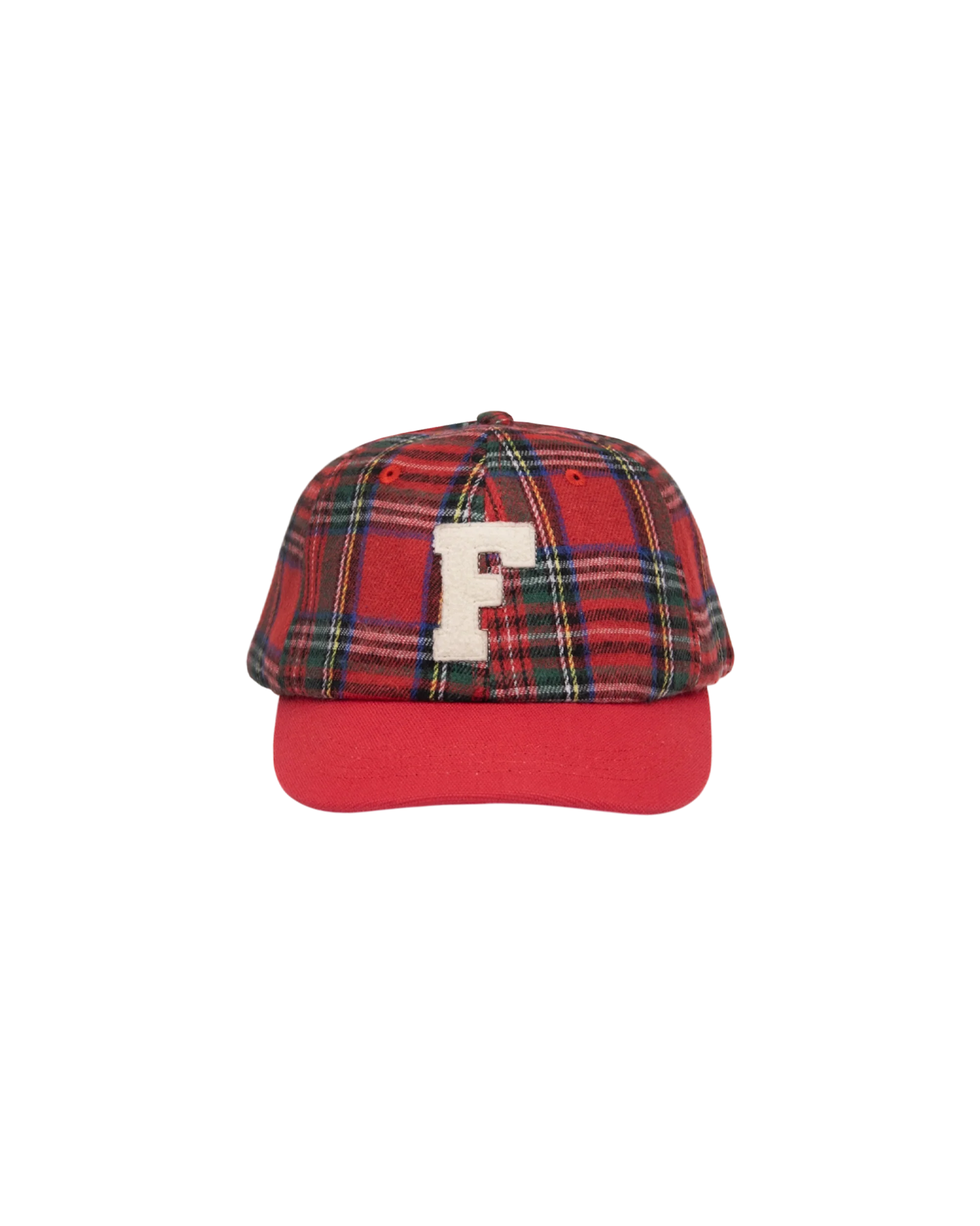 filthy® classic plaid hat (red)
