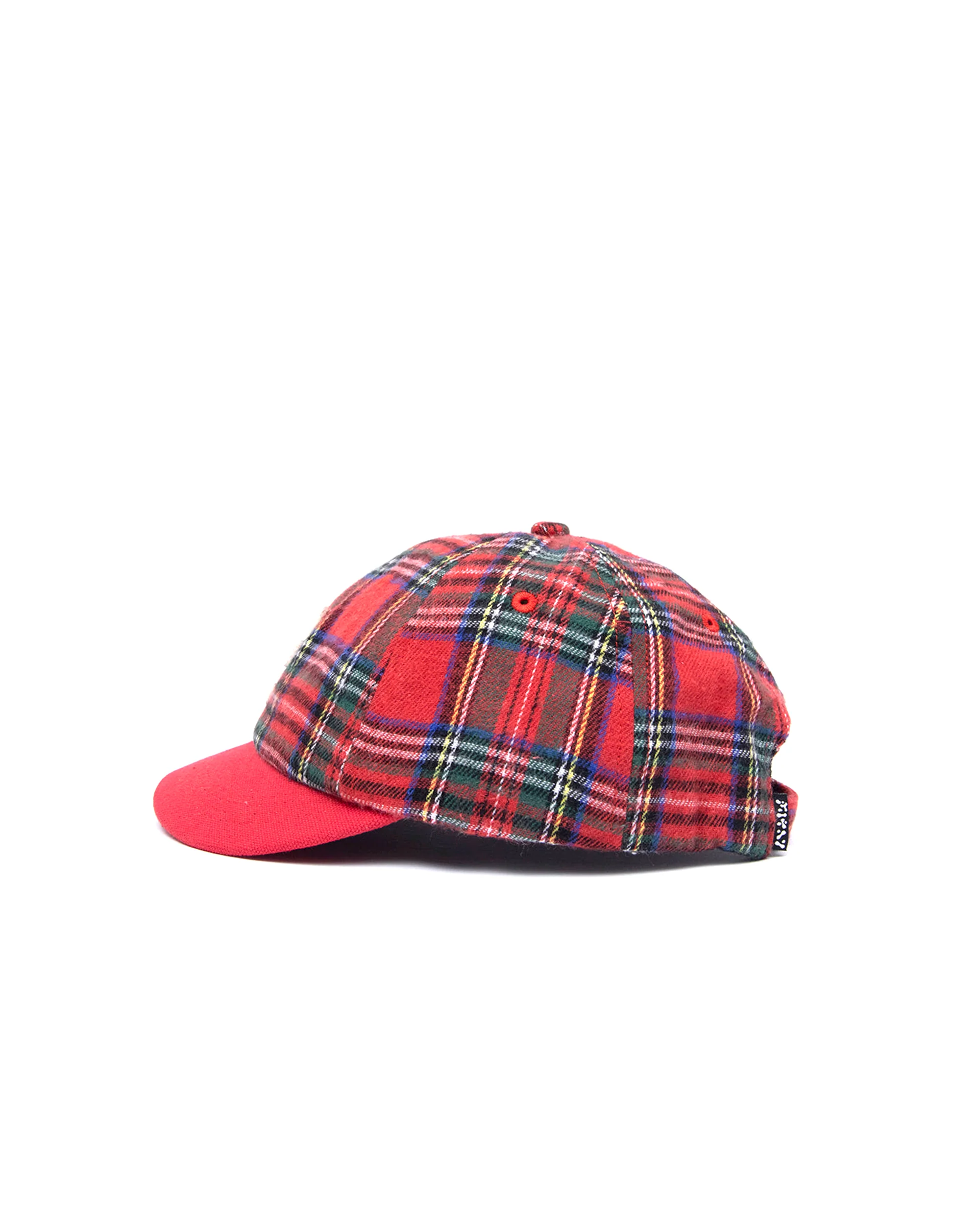 filthy® classic plaid hat (red) - Image 4