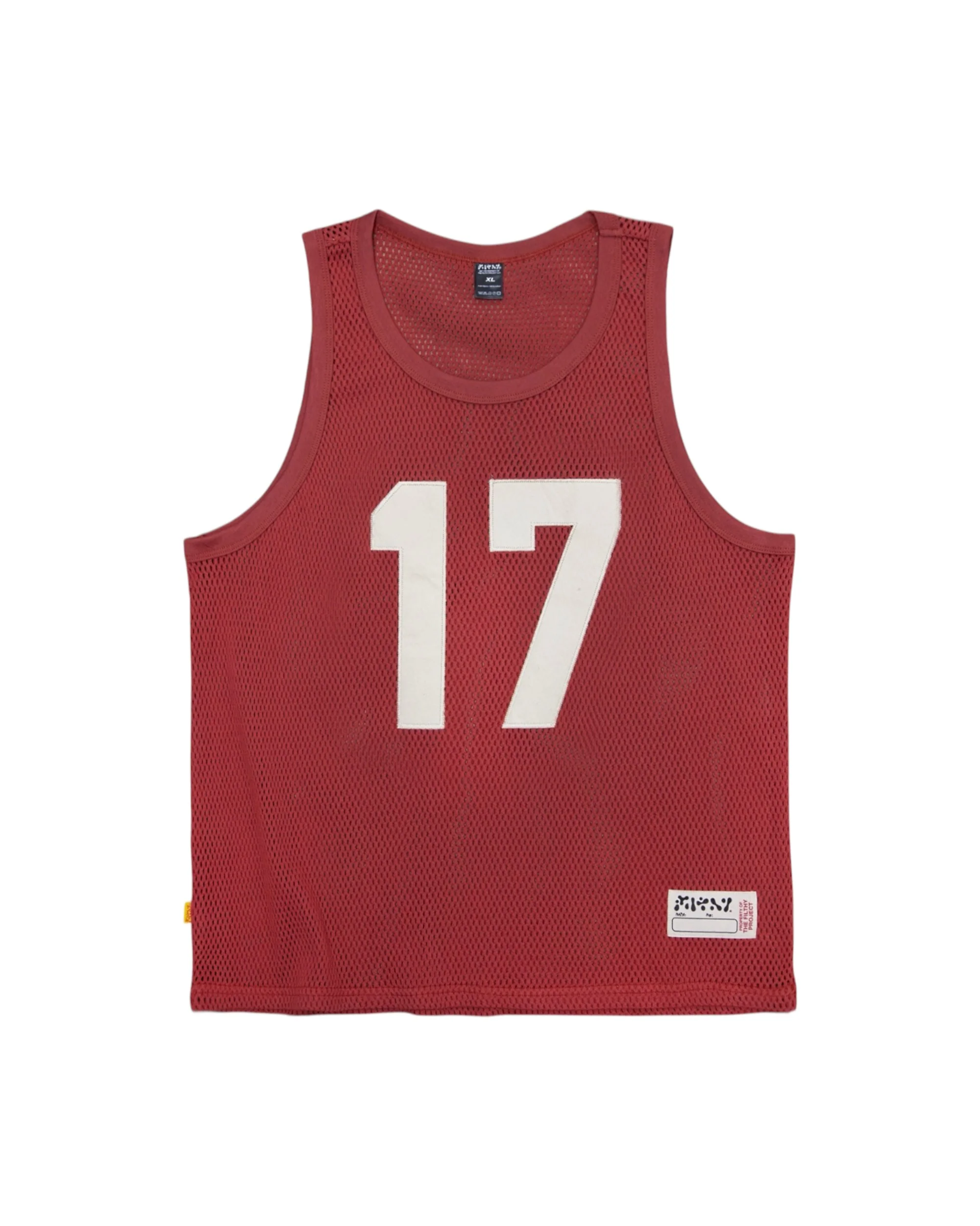 filthy® fishnet swingman jersey (red)
