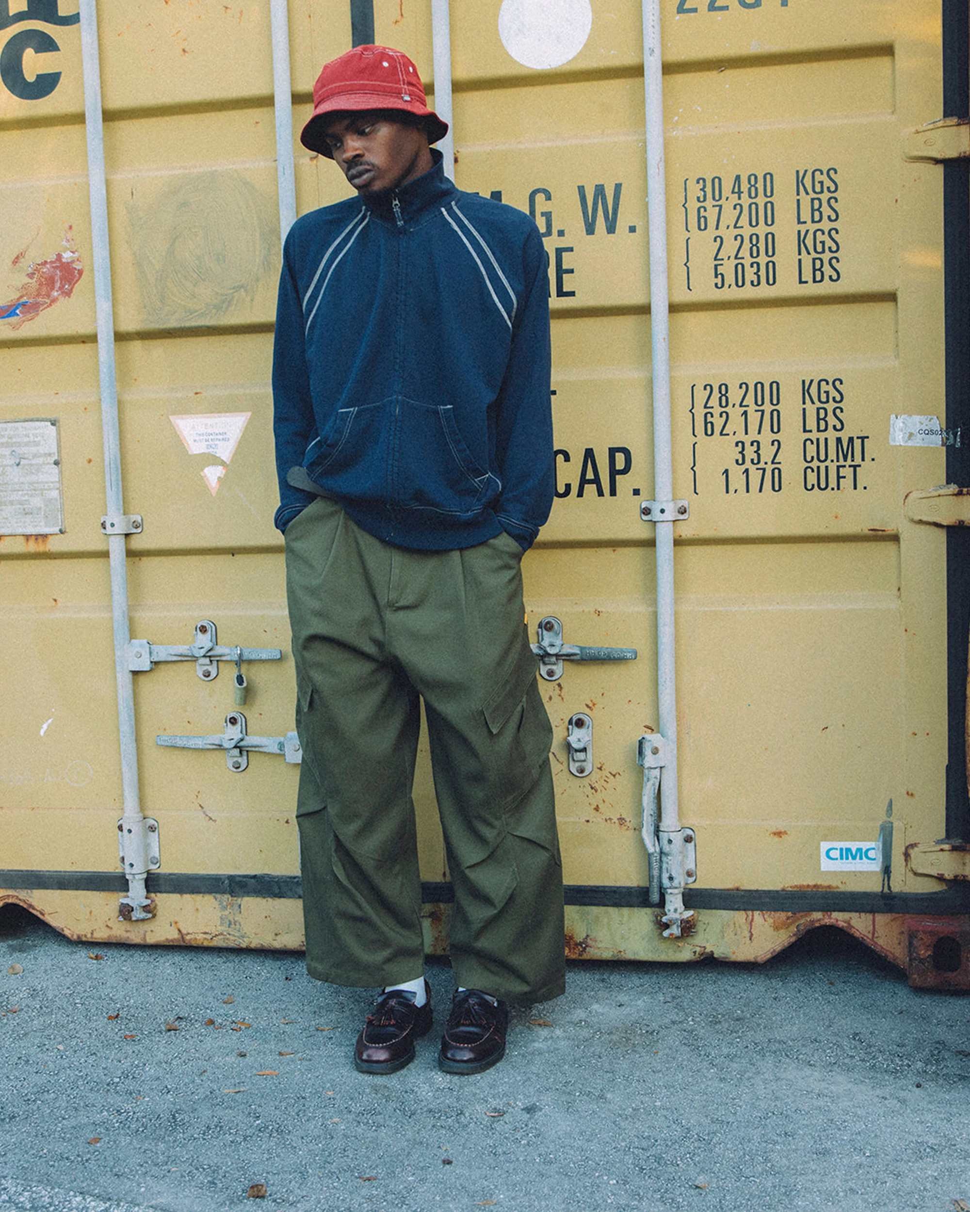filthy® Japanese/Korean style cargo pant (dark olive) - Image 5