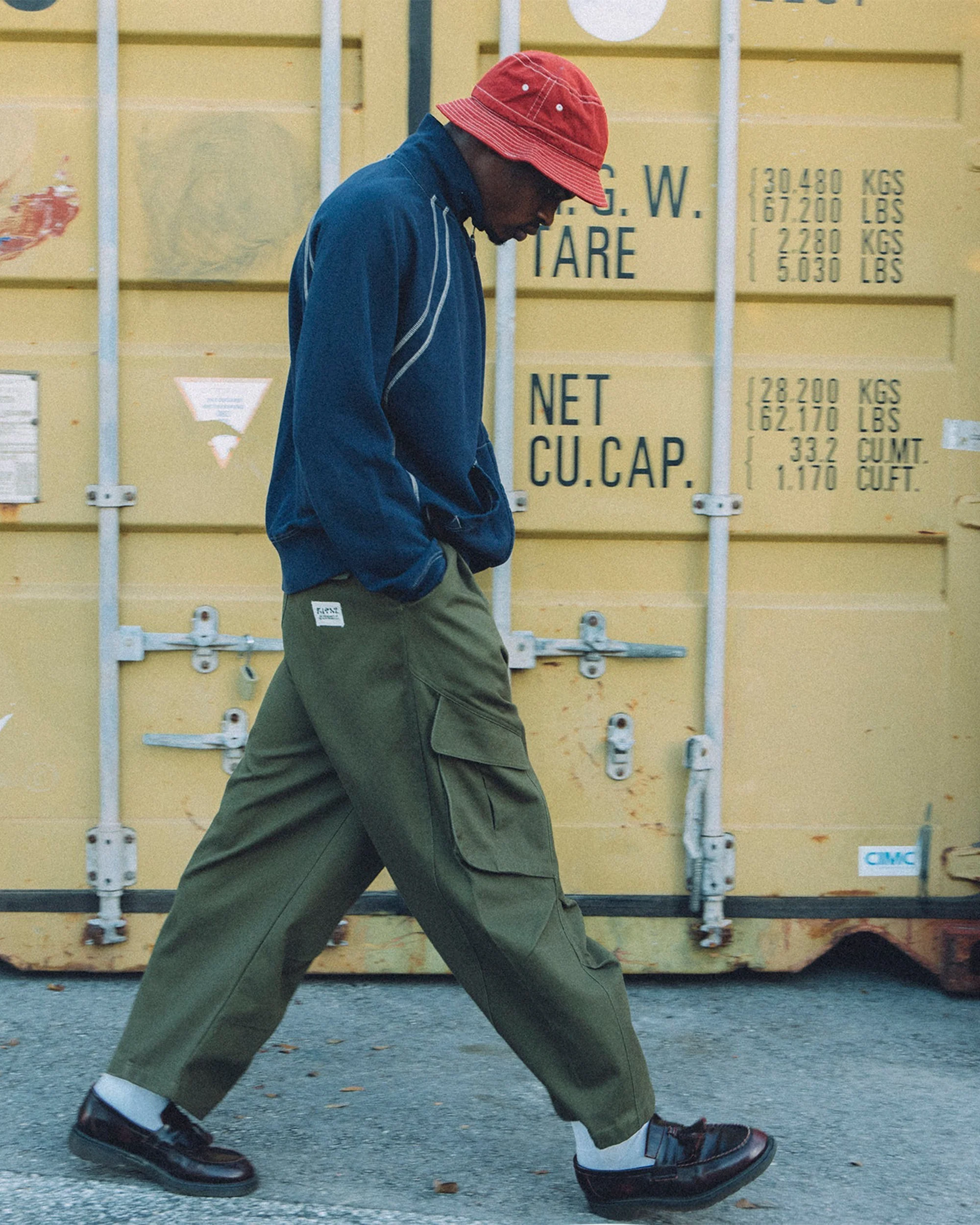 filthy® Japanese/Korean style cargo pant (dark olive) - Image 7