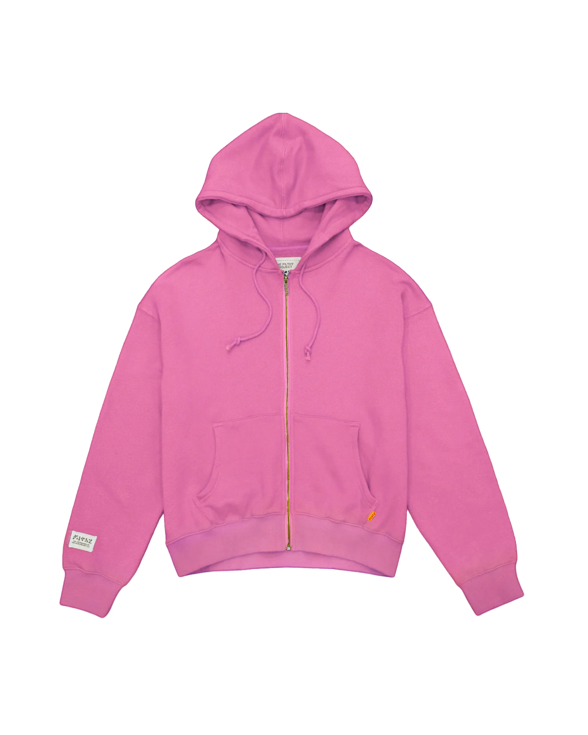filthy® lightweight zip-up (pink)
