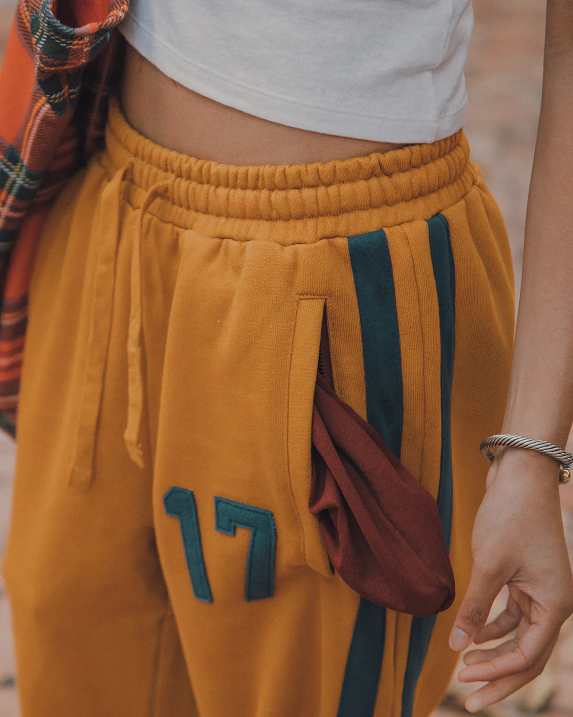 filthy® sem teen sweatpants (mustard) - Image 3