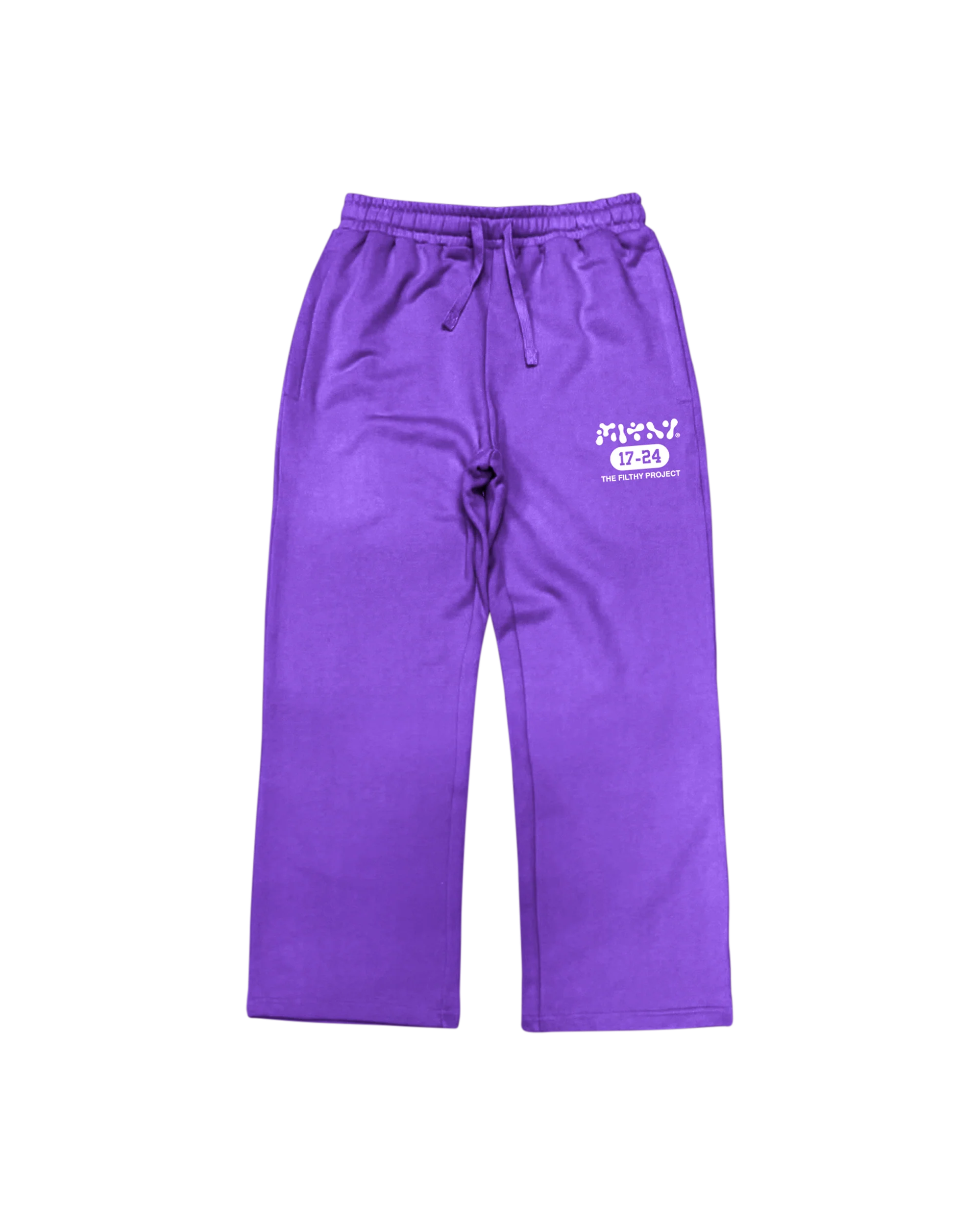 filthy® varsity sweatpants purple