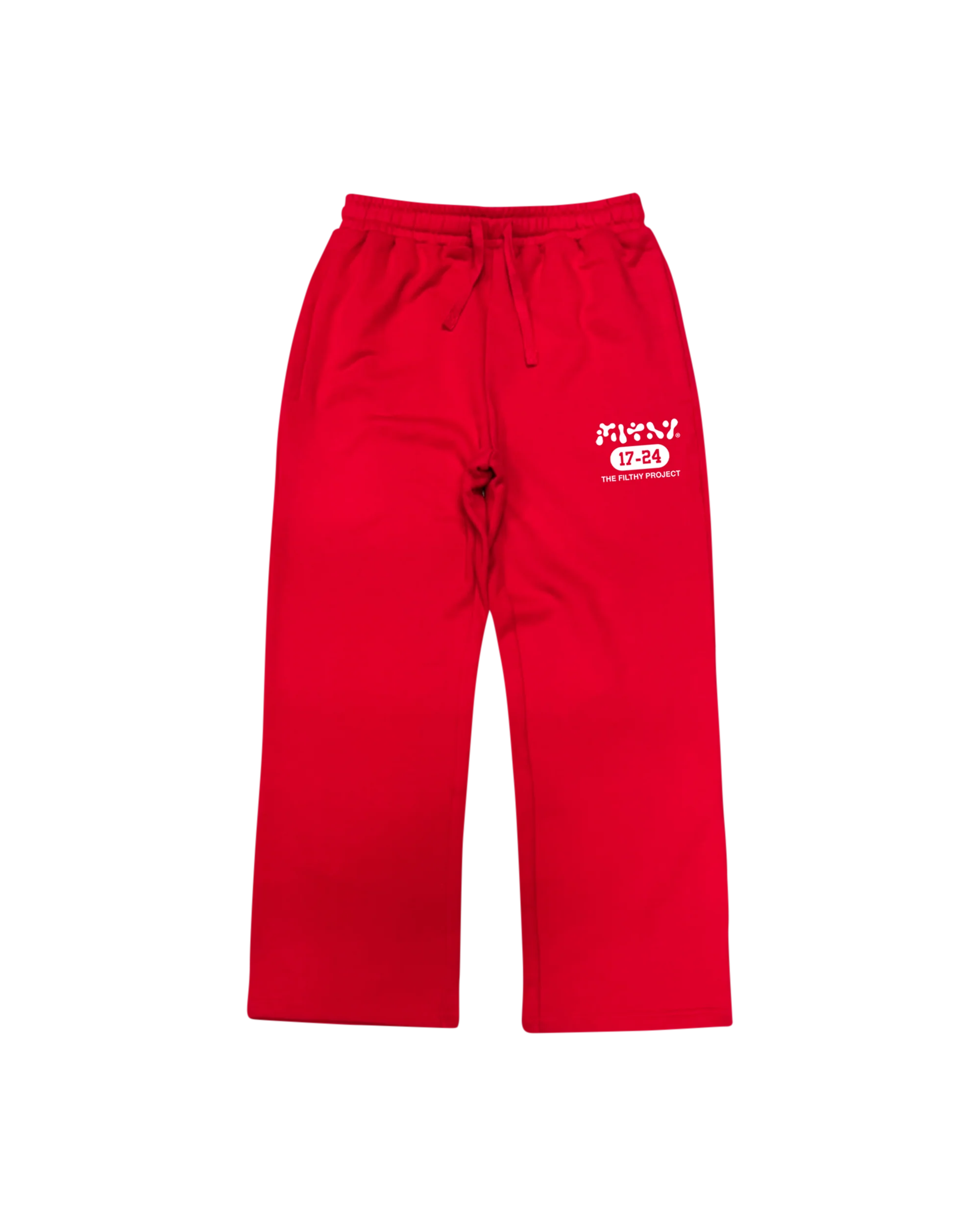 filthy® varsity sweatpants red