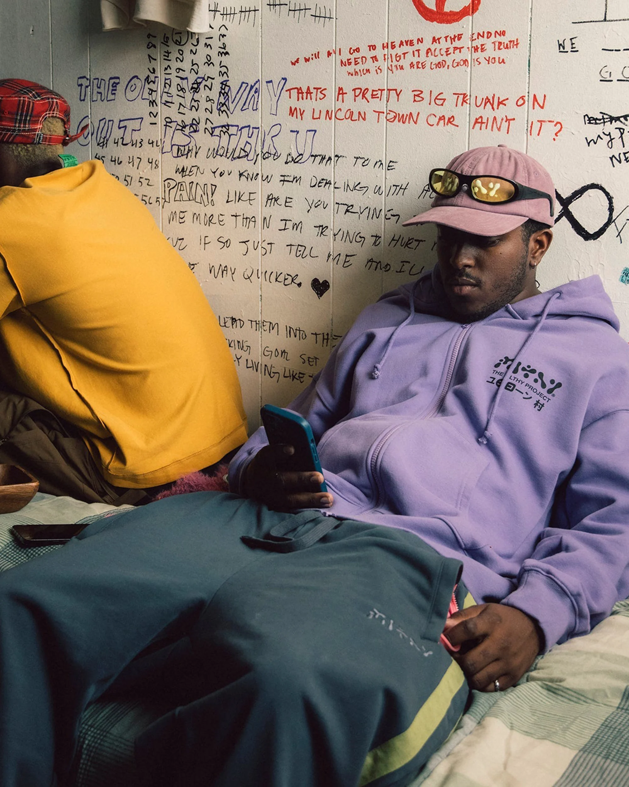 filthy® x Unicorn Village Zip-Up (Lavender) - Image 2