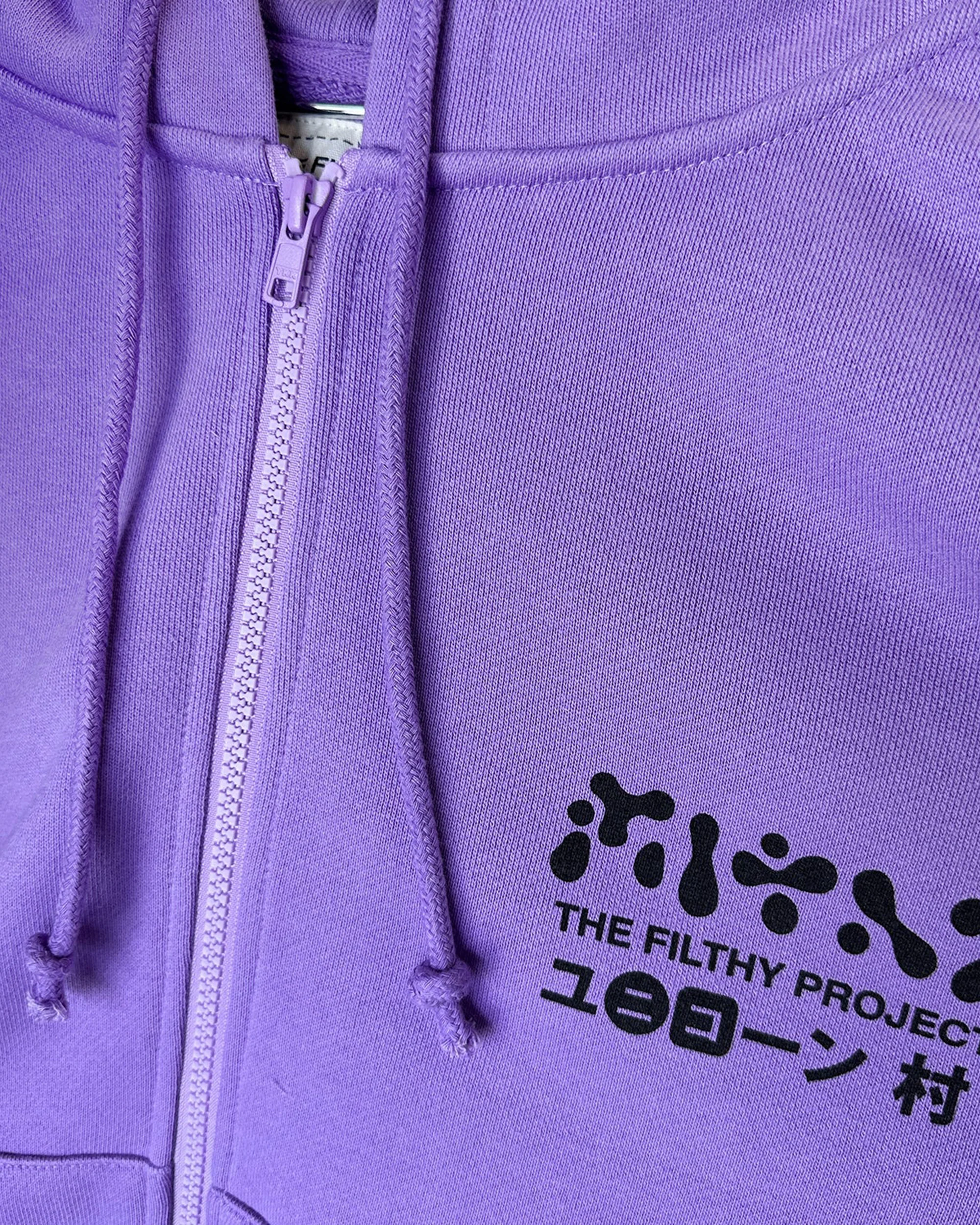 filthy® x Unicorn Village Zip-Up (Lavender) - Image 4