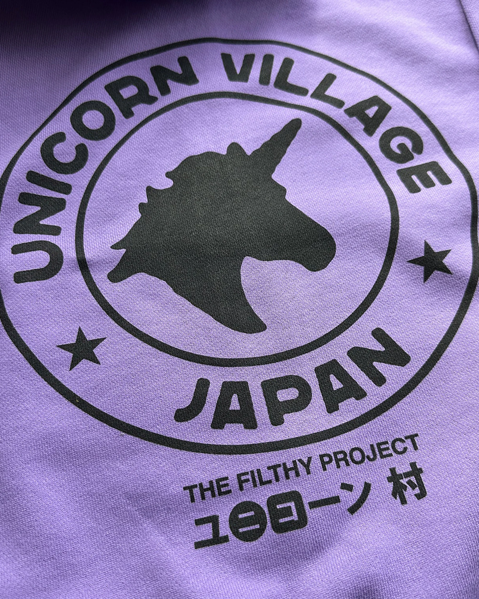 filthy® x Unicorn Village Zip-Up (Lavender) - Image 7
