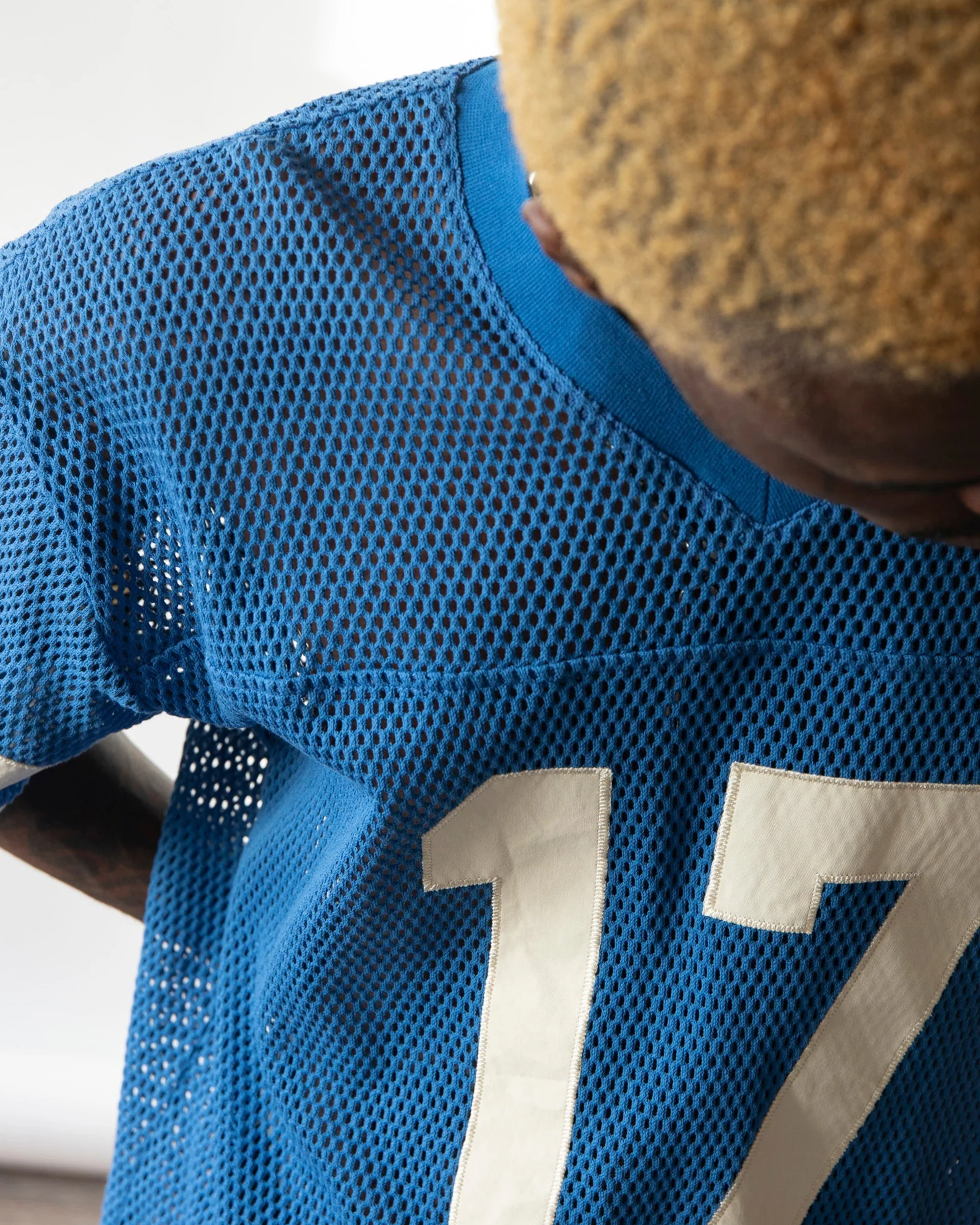 filthy fishnet football jersey (blue) - Image 2