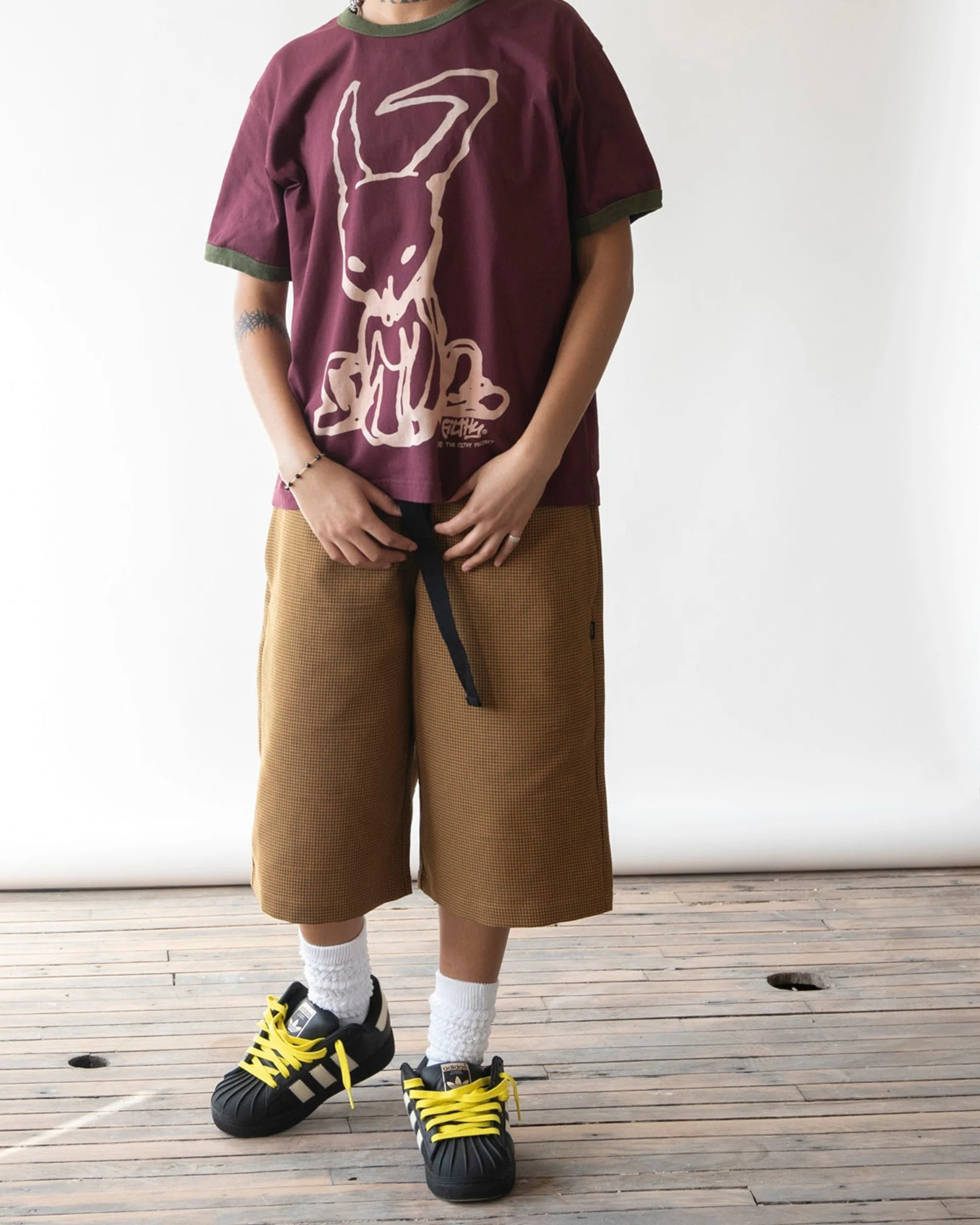 filthy rabbit ringer (maroon) - Image 3