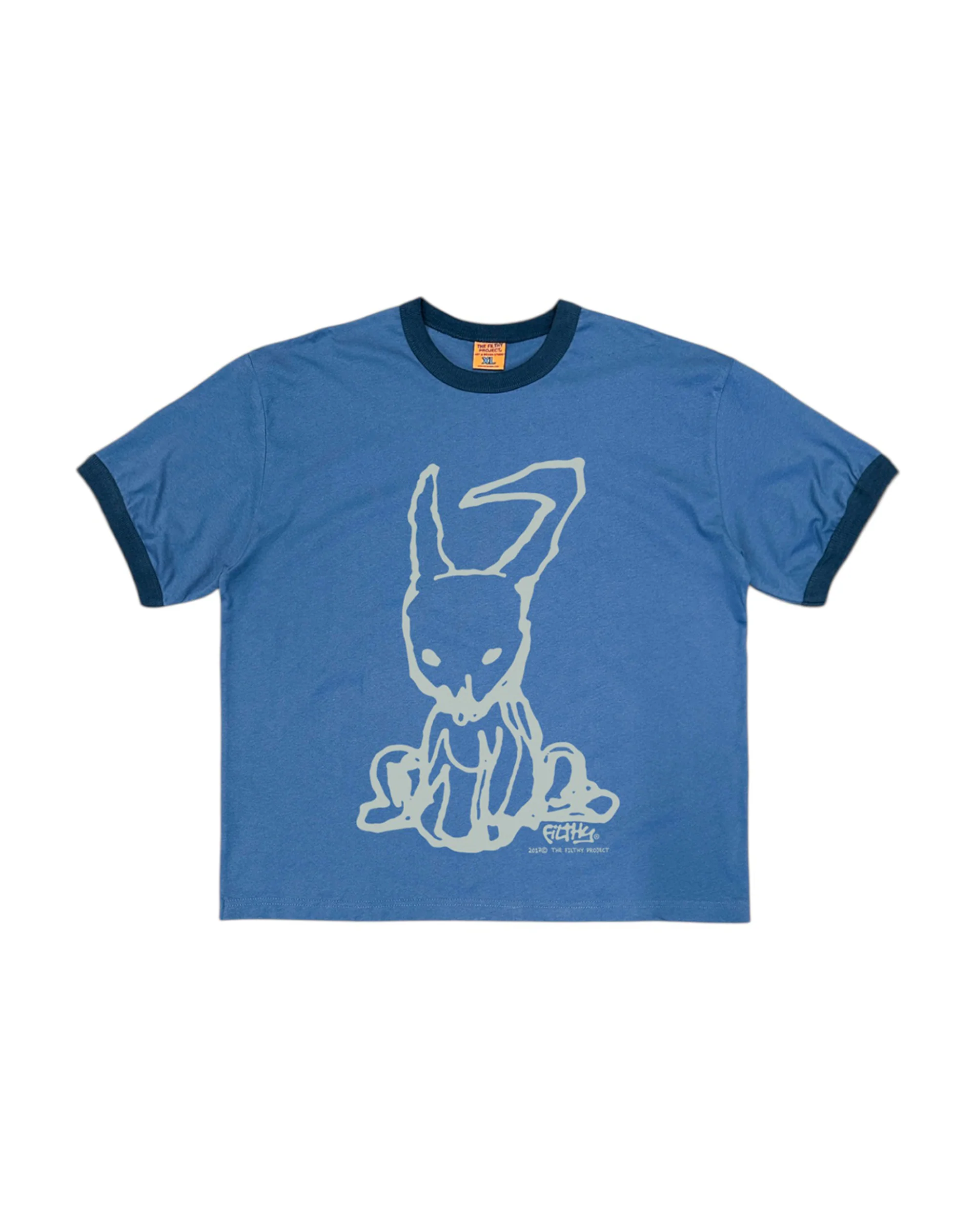 filthy rabbit ringer (steel blue)