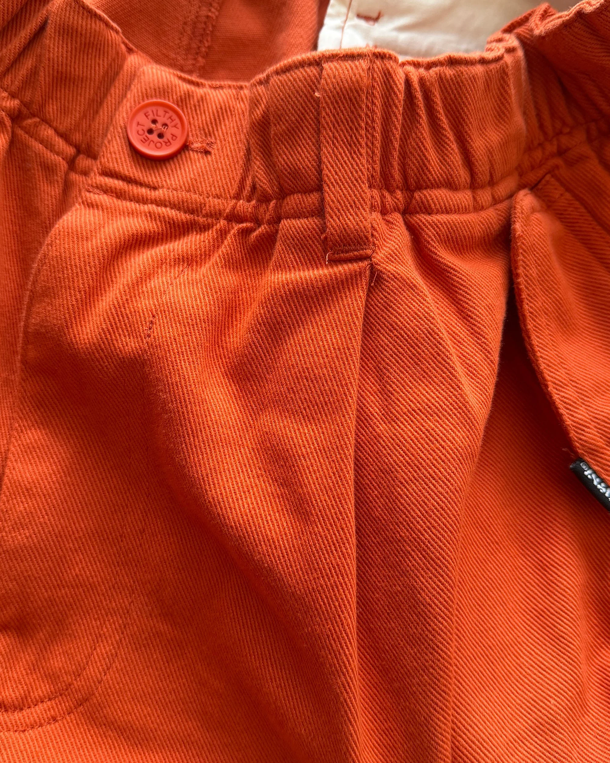 filthy wide-leg cargo (orange) - Image 4