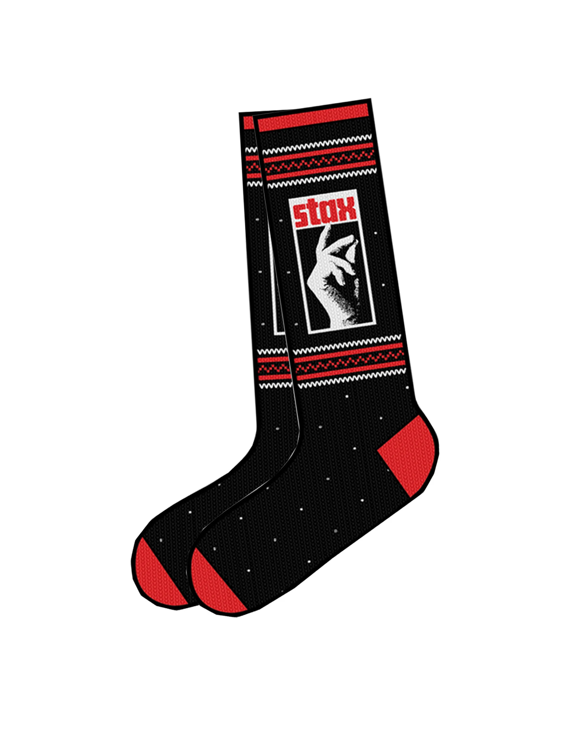 Finger Snap Woven Socks