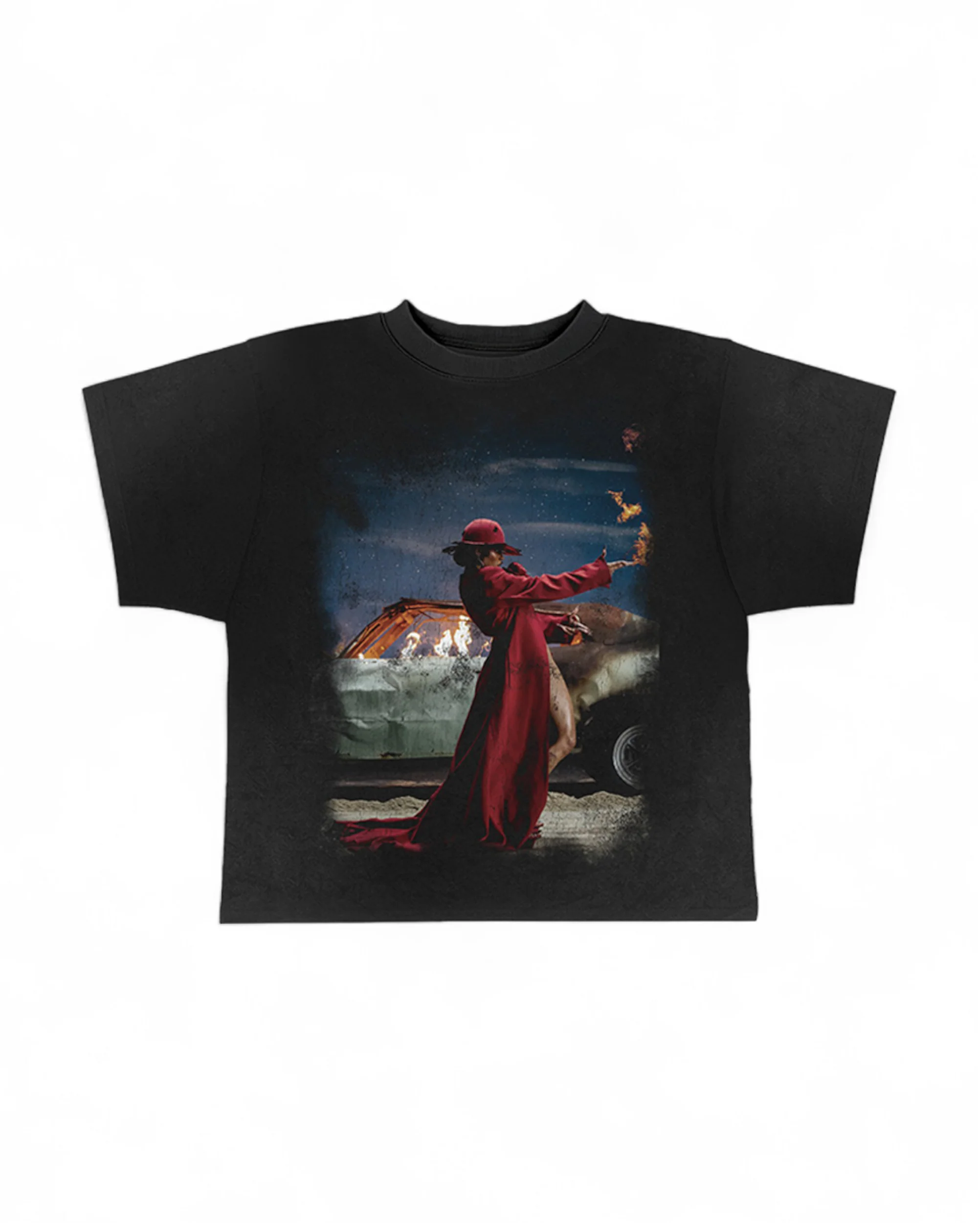 Fire Girl Tee In Potassium
