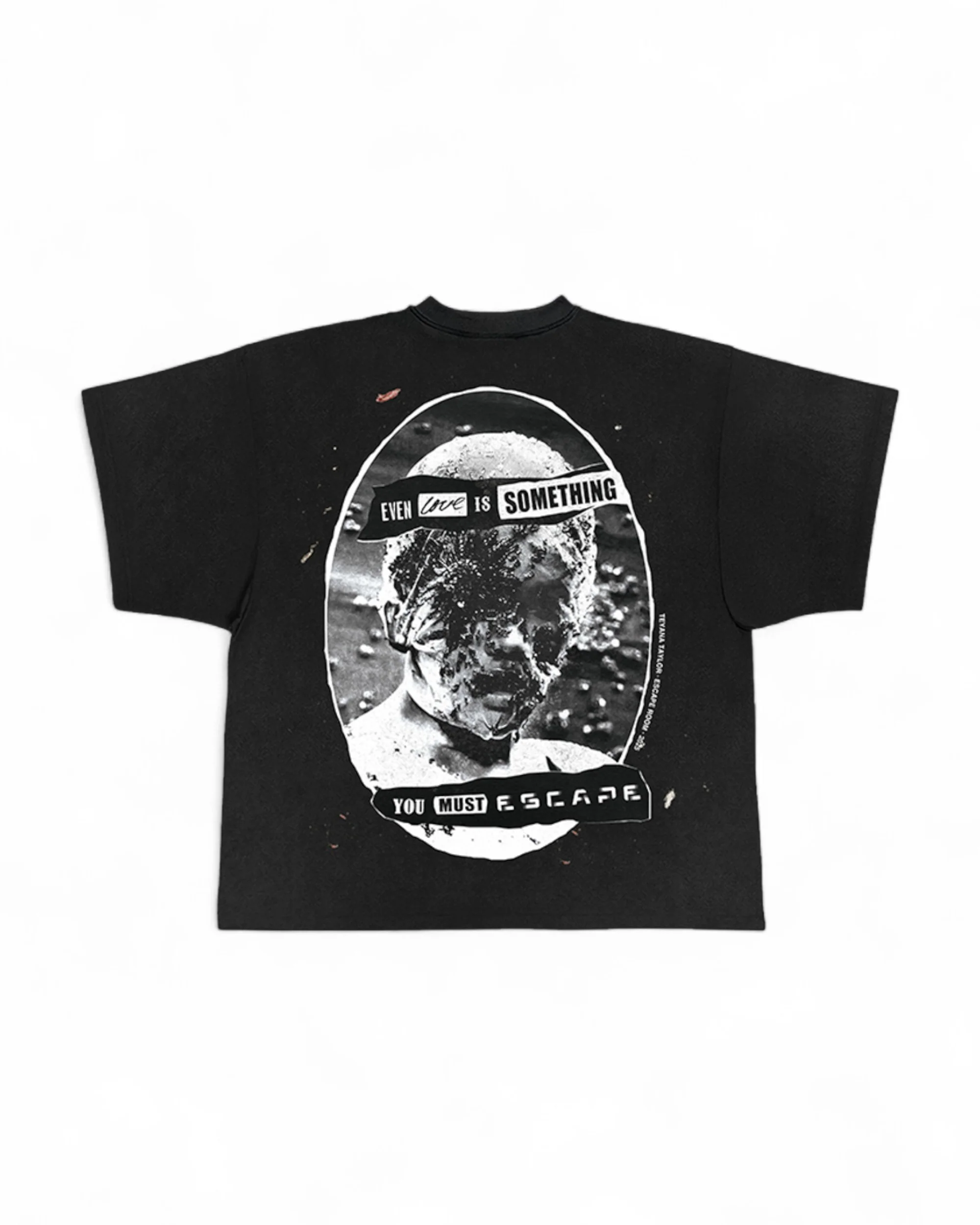 Fire Pistols Tee In Black - Image 2