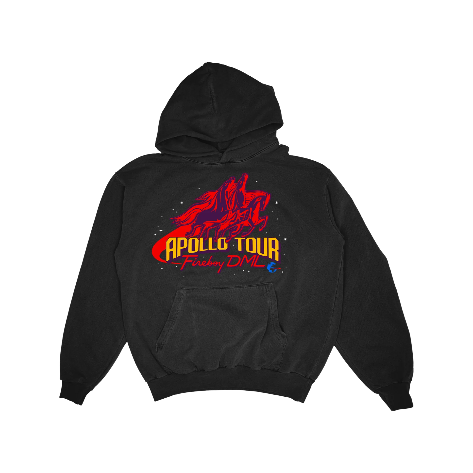 Fireboy DML - Apollo Tour Hoodie - Image 2