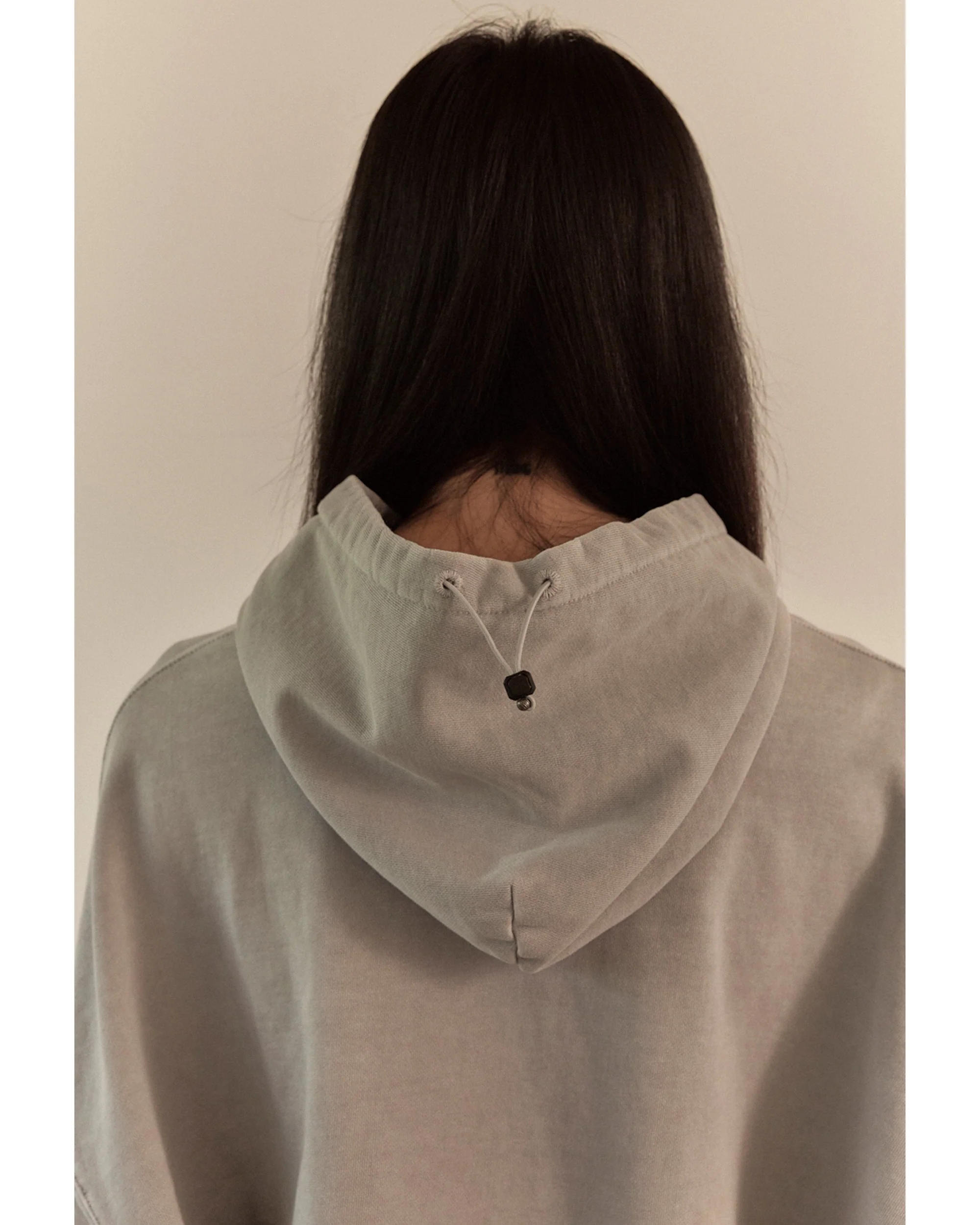 FLAME BEADS HOODIE / GRAY - Image 13