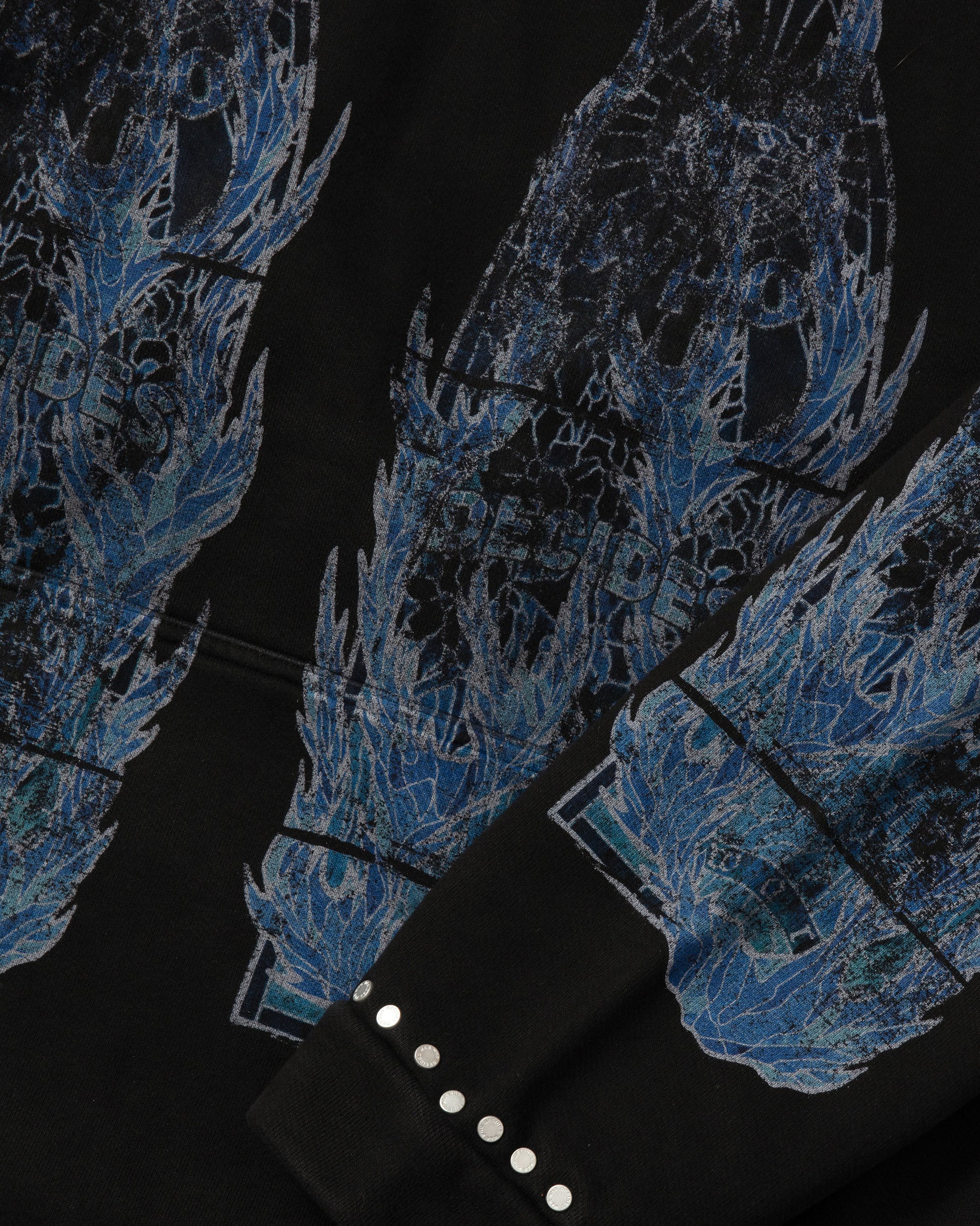 FLAME GLASS HOODED PULLOVER - Image 6