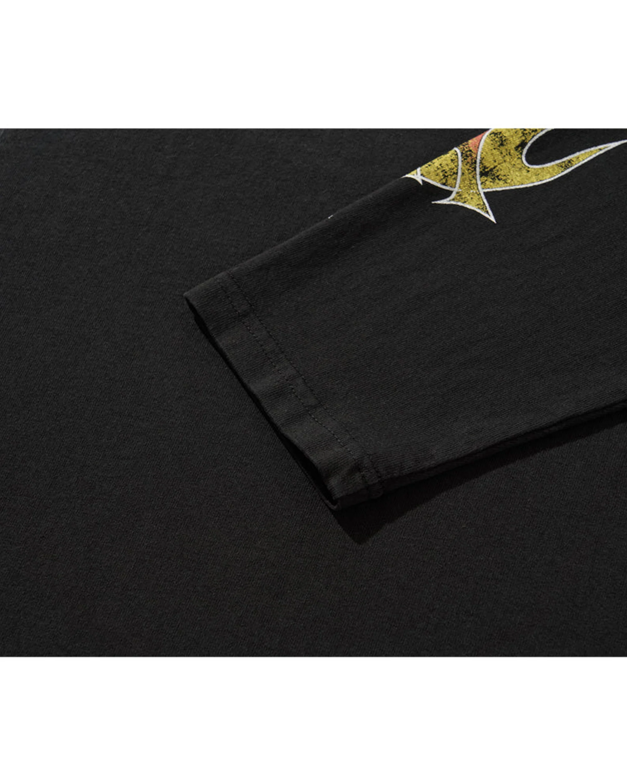 FLAME LONG SLEEVE TEE / BLACK - Image 13