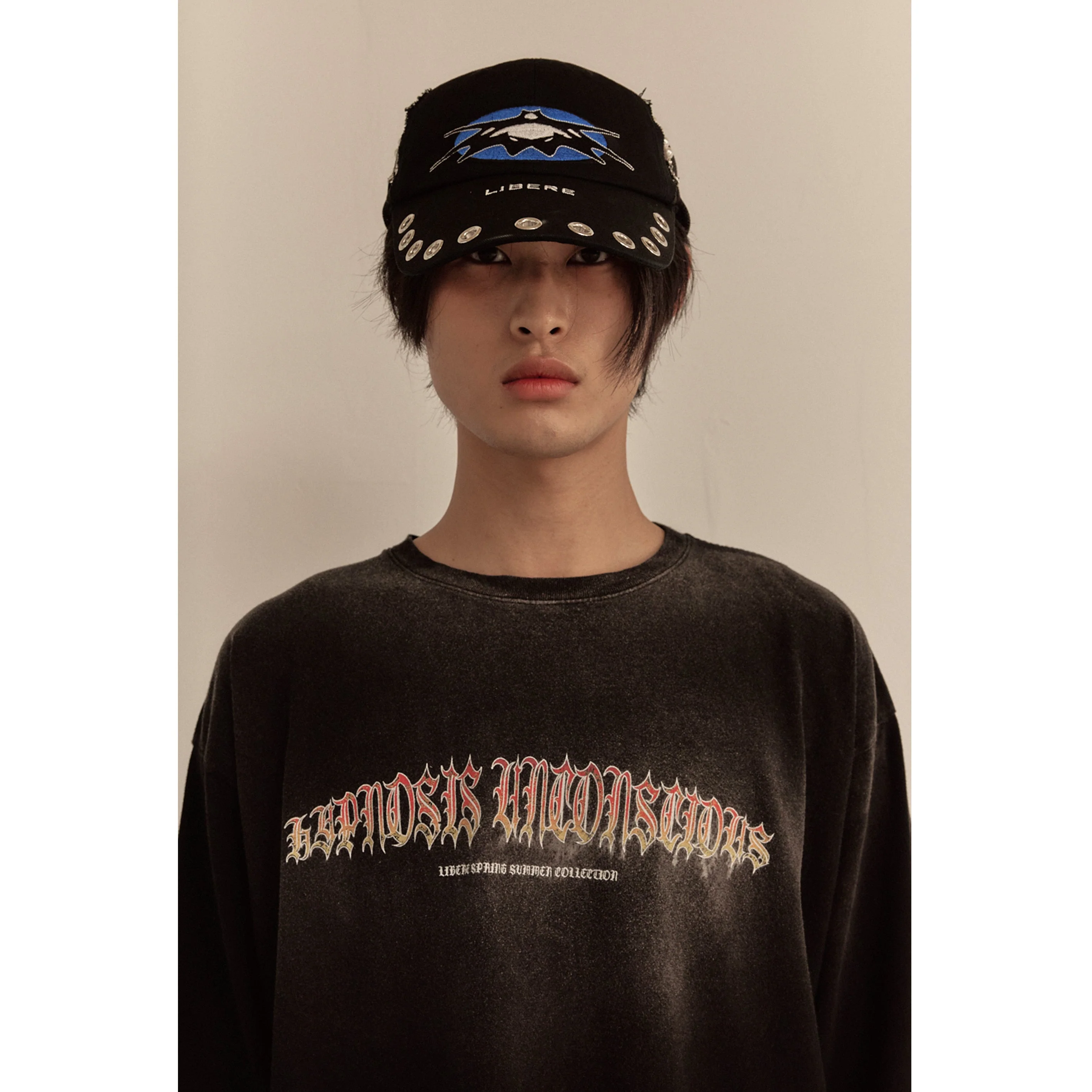FLAME LONG SLEEVE TEE / BLACK - Image 26