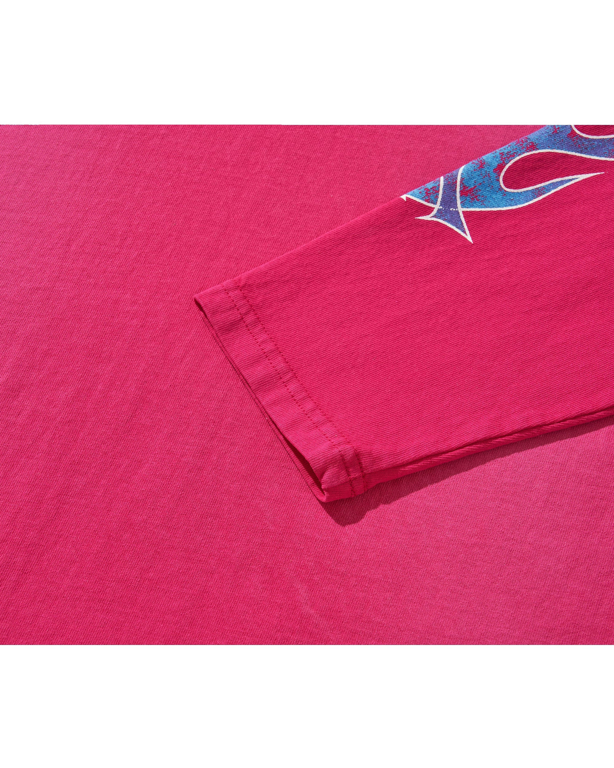 FLAME LONG SLEEVE TEE / PINK - Image 14