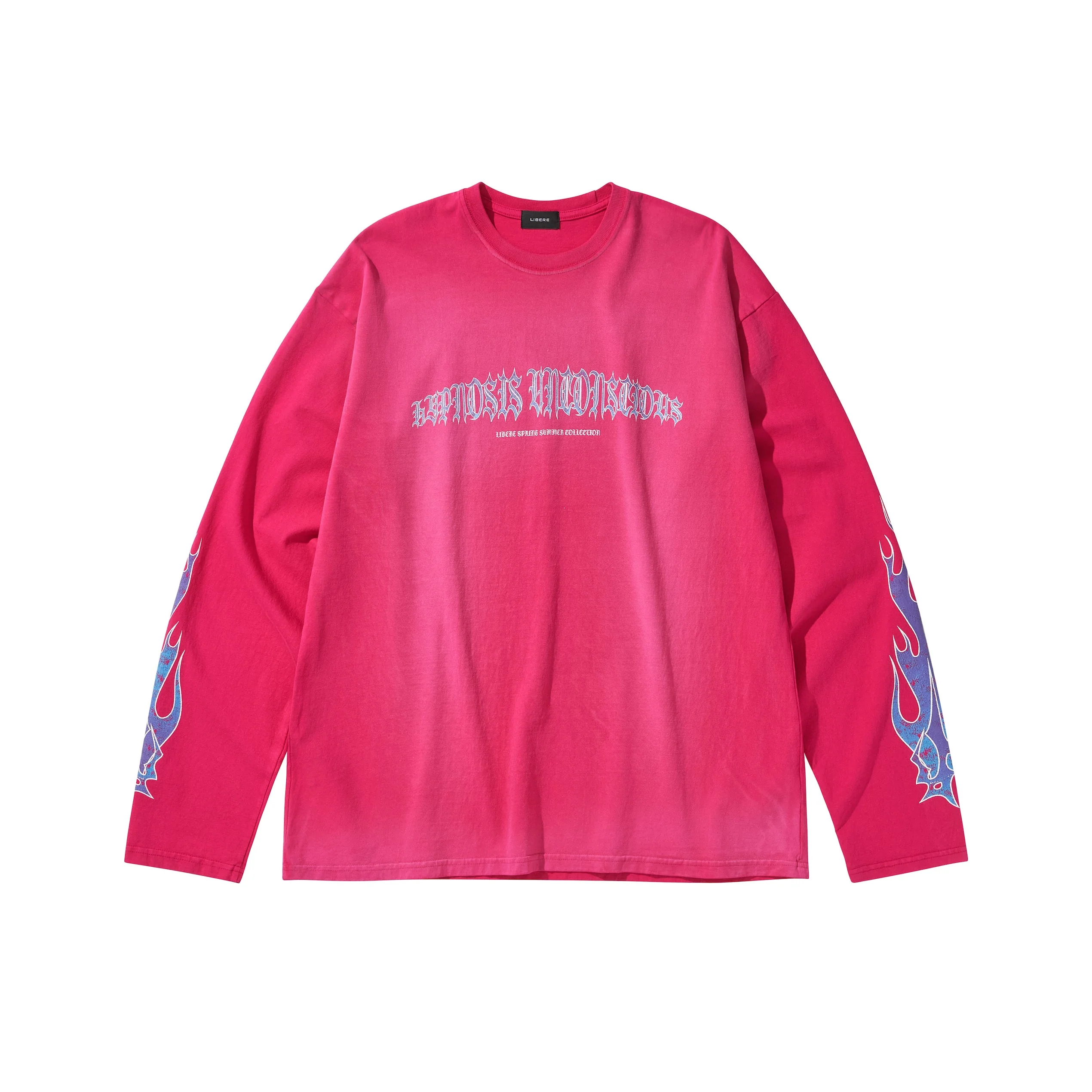 FLAME LONG SLEEVE TEE / PINK - Image 31