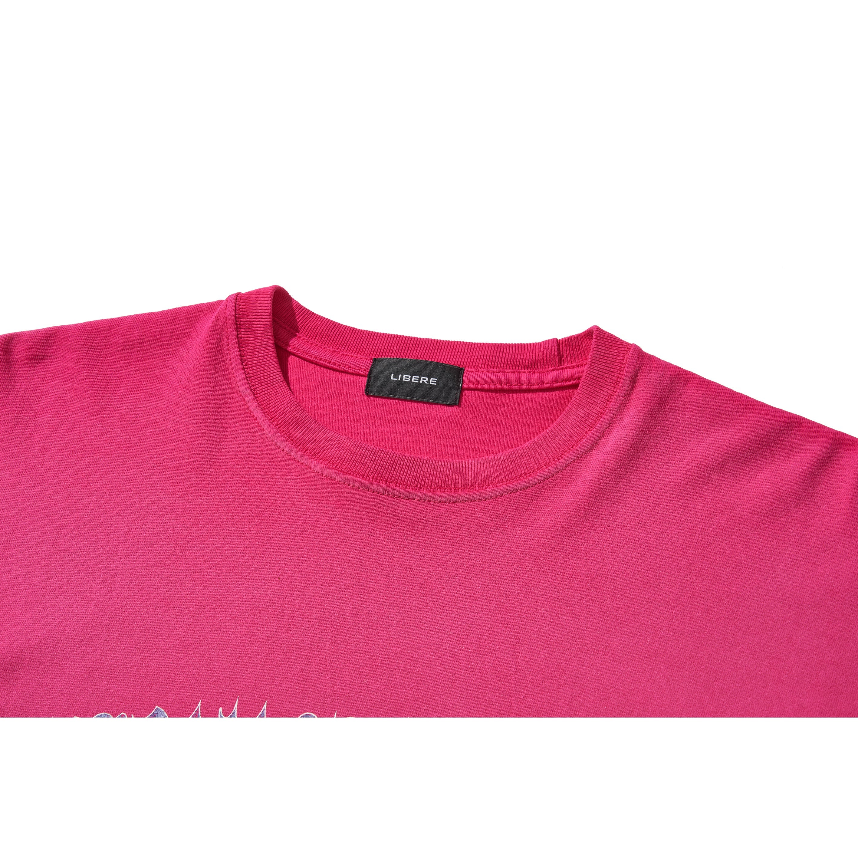 FLAME LONG SLEEVE TEE / PINK - Image 37