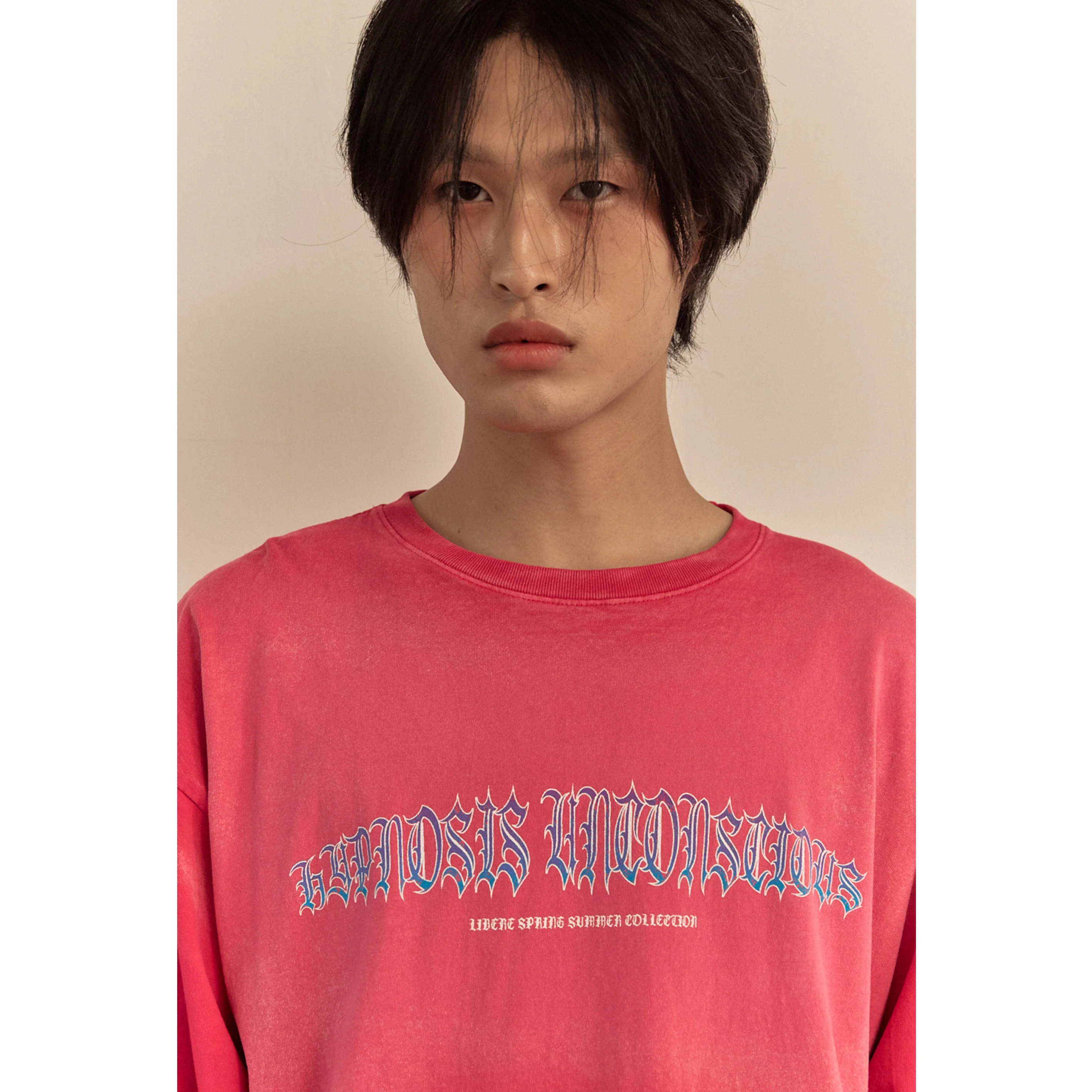 FLAME LONG SLEEVE TEE / PINK - Image 41