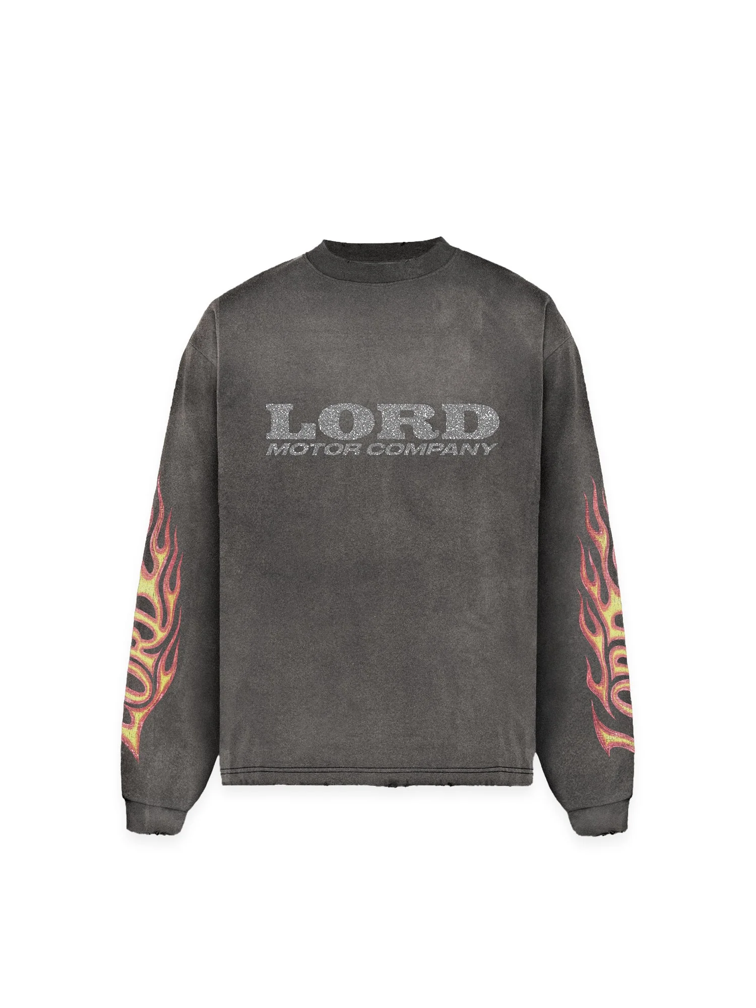 FLAME LONG SLEEVE - VINTAGE GRAY - Image 6