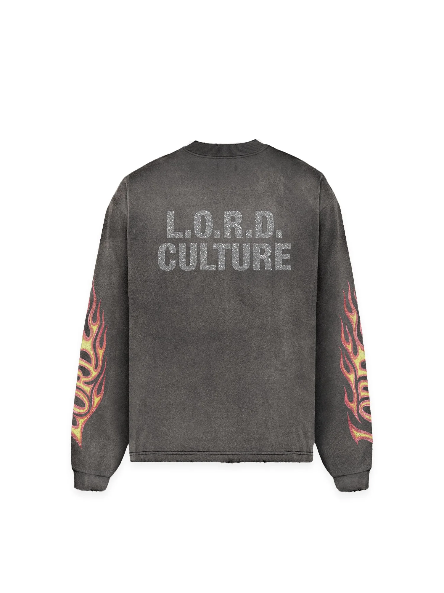 FLAME LONG SLEEVE - VINTAGE GRAY - Image 7
