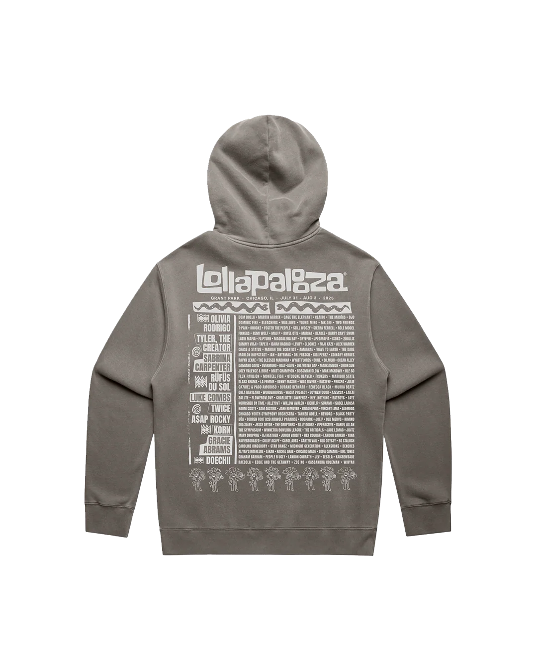 Flaming Eye Lineup Hoodie - Image 2