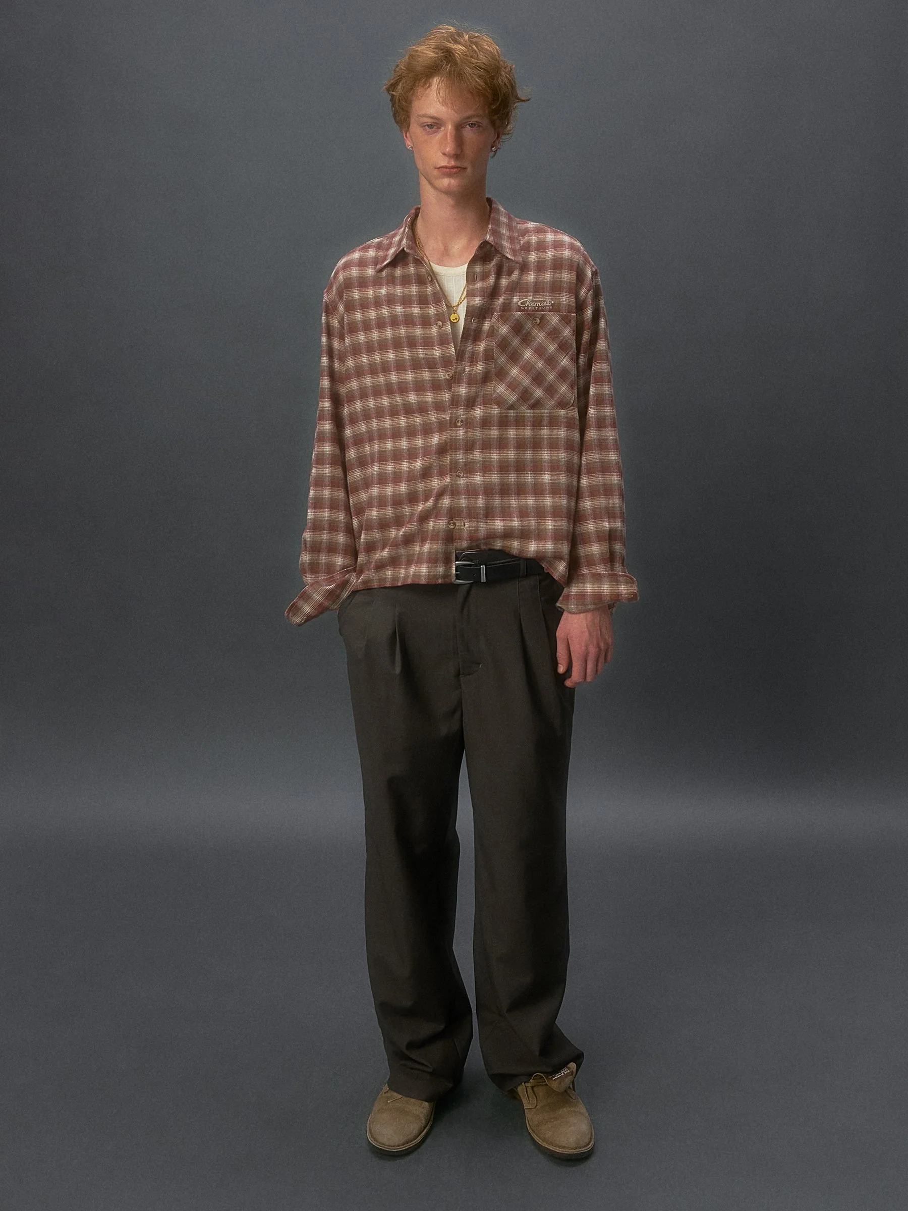 Flannel Plaid Shirt - Image 6