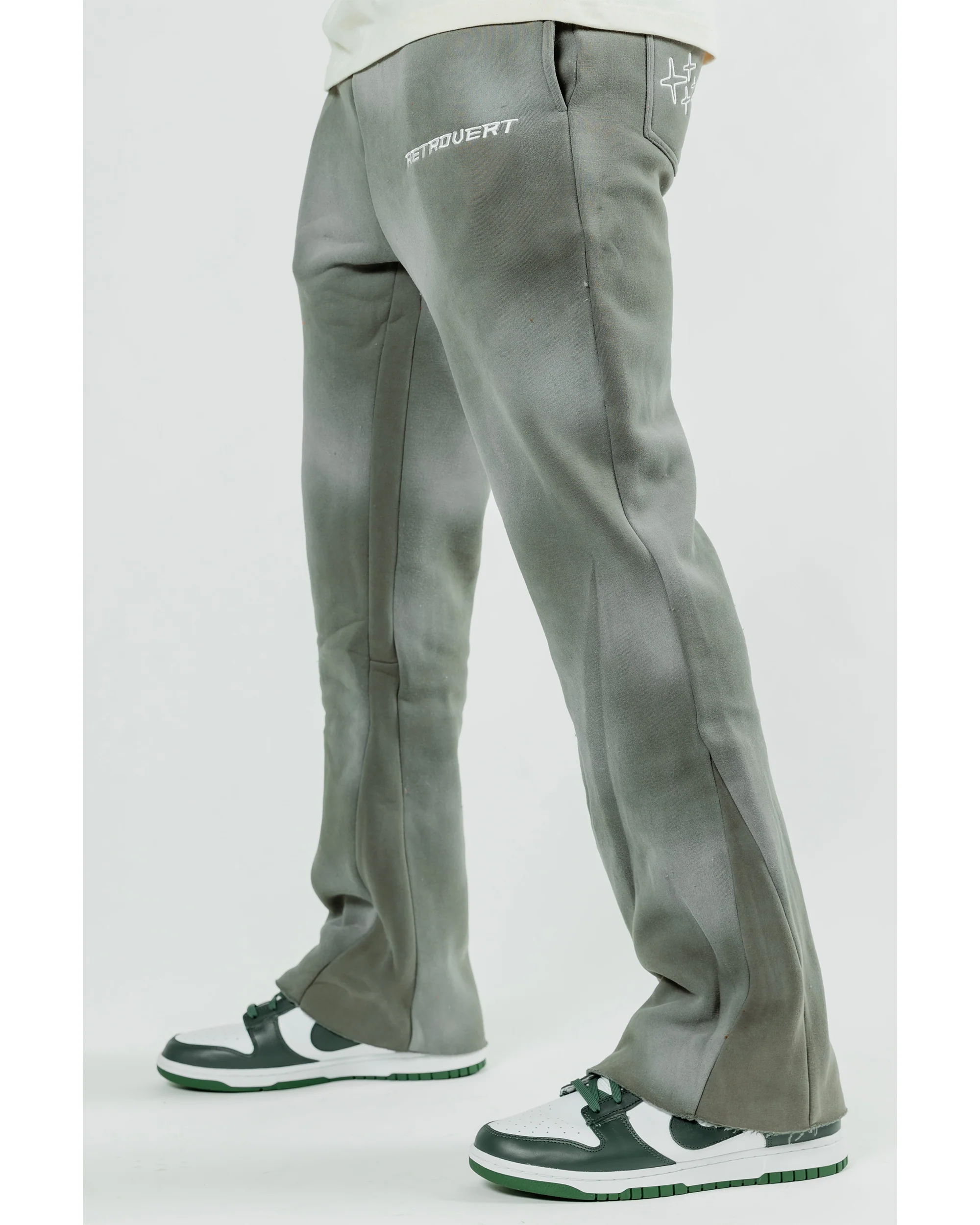 Flare Smoke Sweatpants - Image 6