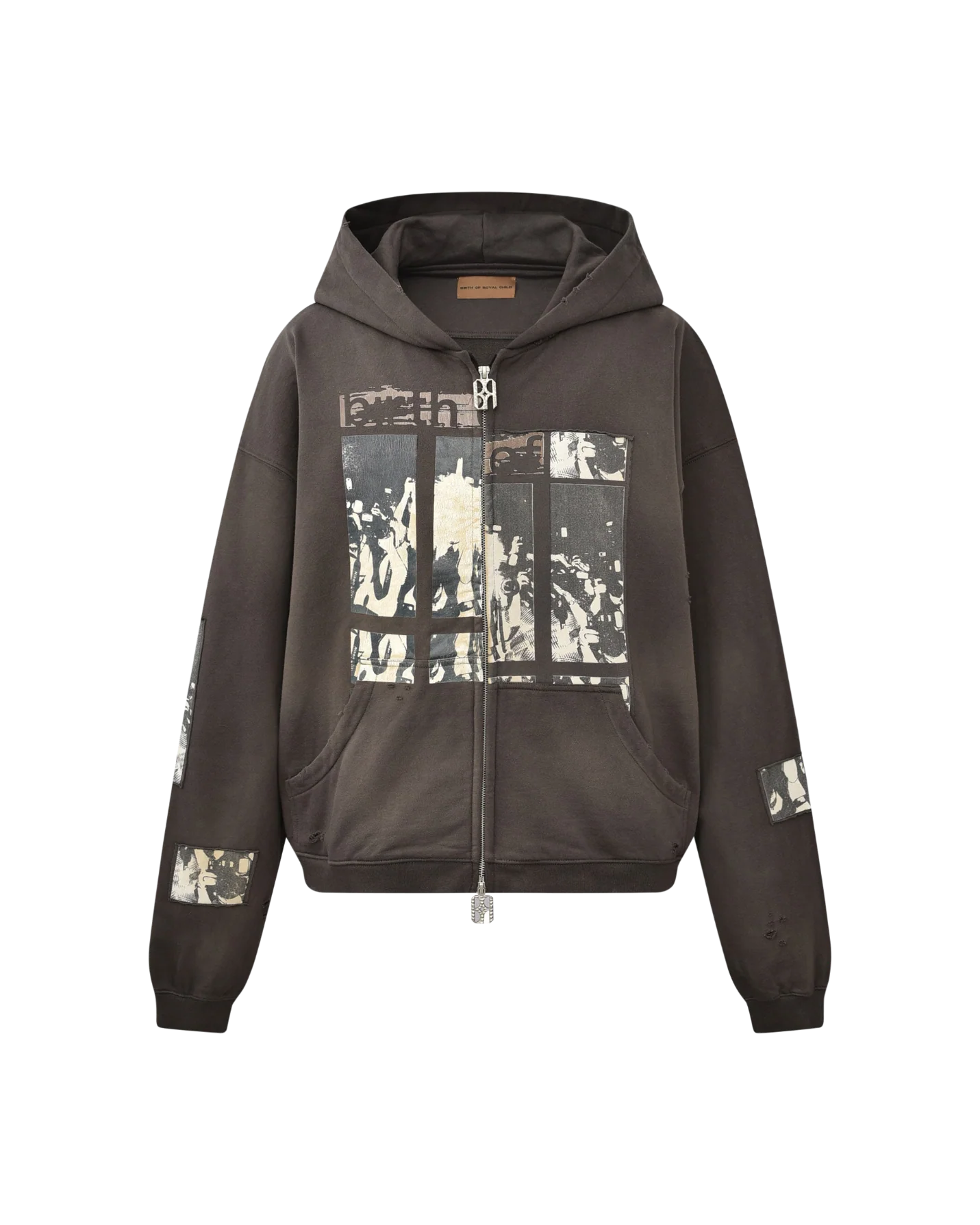 Flash Light Hoodie in Black