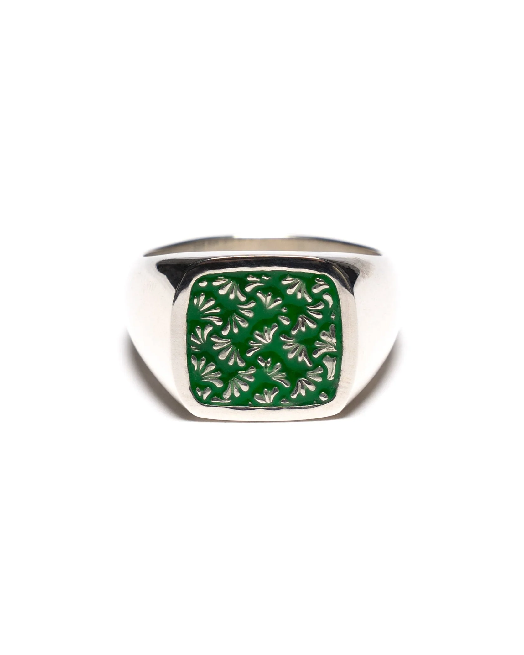 Floral Signet (Silver/Enamel) - Image 6
